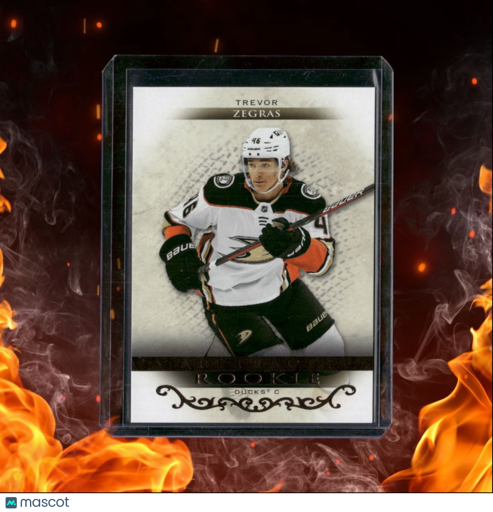 2021-22 Upper Deck Artifacts Trevor Zegras Copper Rookie #166