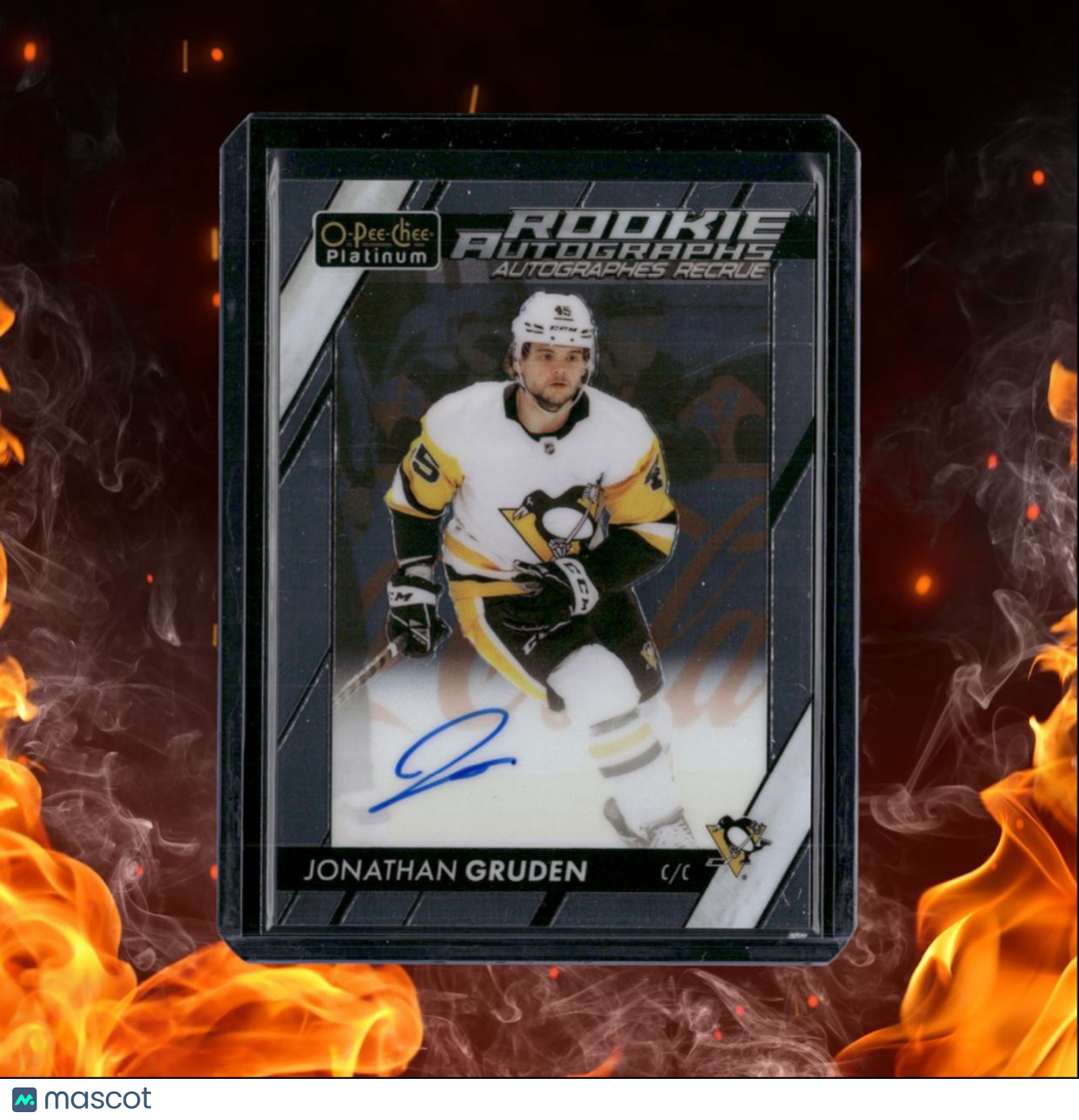2023-24 O-Pee-Chee Platinum Jonathan Gruden Rookie Auto #R-JG