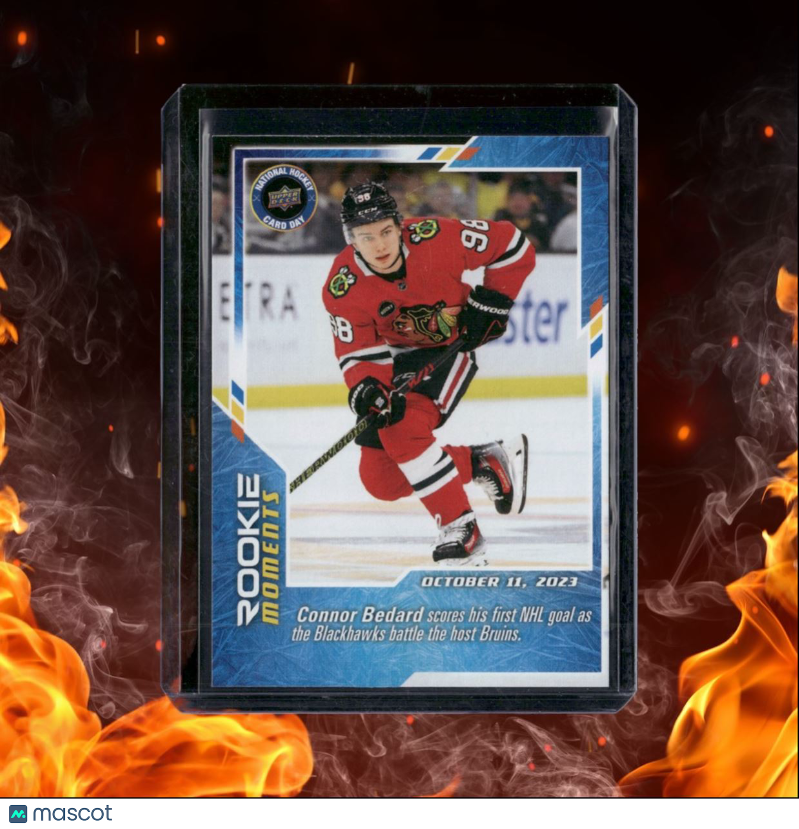 2024-25 Upper Deck National Hockey Card Day Connor Bedard Moments (B) Rookie