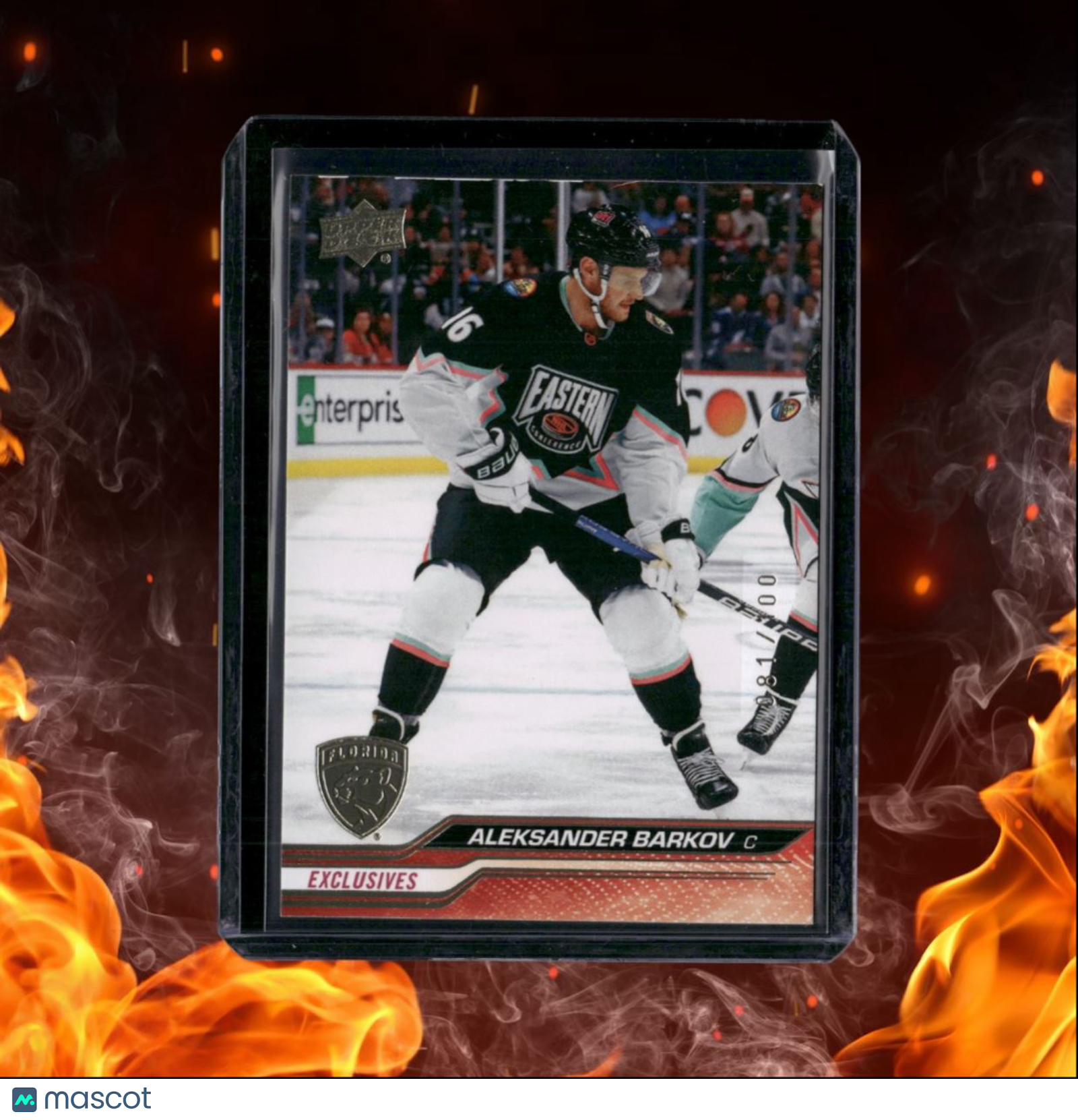 2023-24 Upper Deck Aleksander Barkov UD Exclusives All-Star Game 081/100 #655