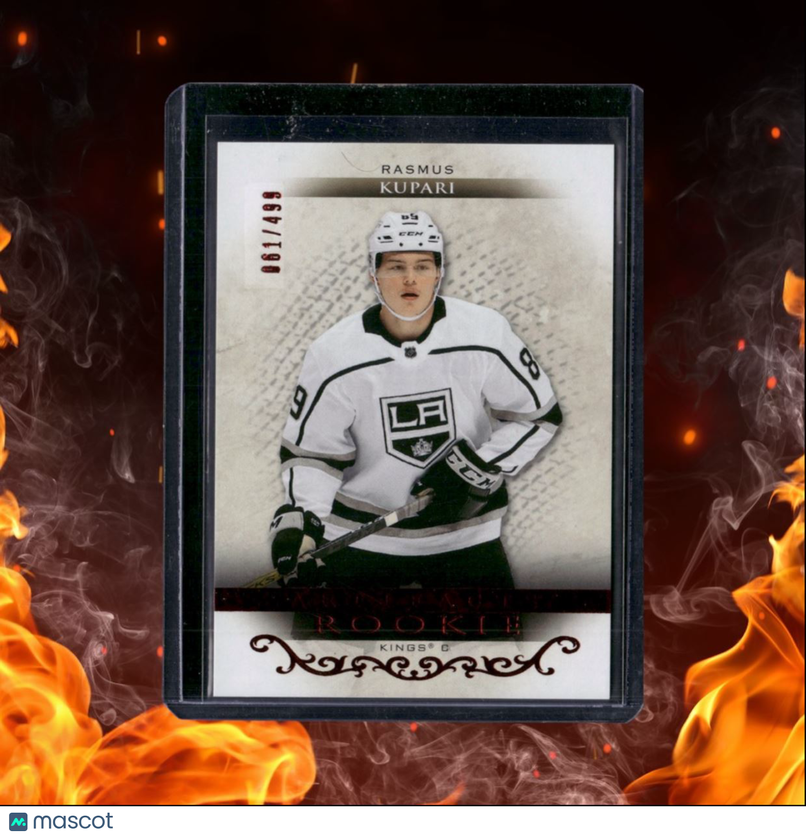 2021-22 Upper Deck Artifacts Rasmus Kupari Ruby Red Rookie 081/499 #164