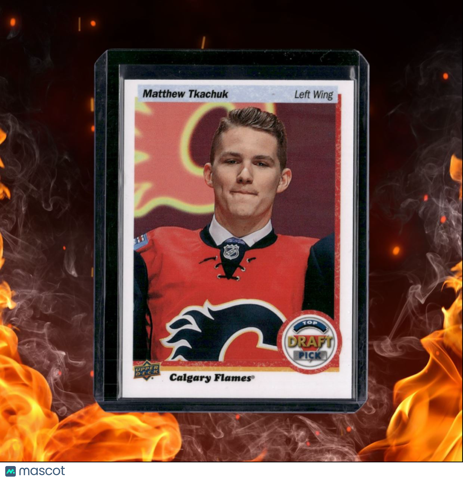 2017-18 Upper Deck Matthew Tkachuk Retro NHL Draft Rookie #DRAFT-19
