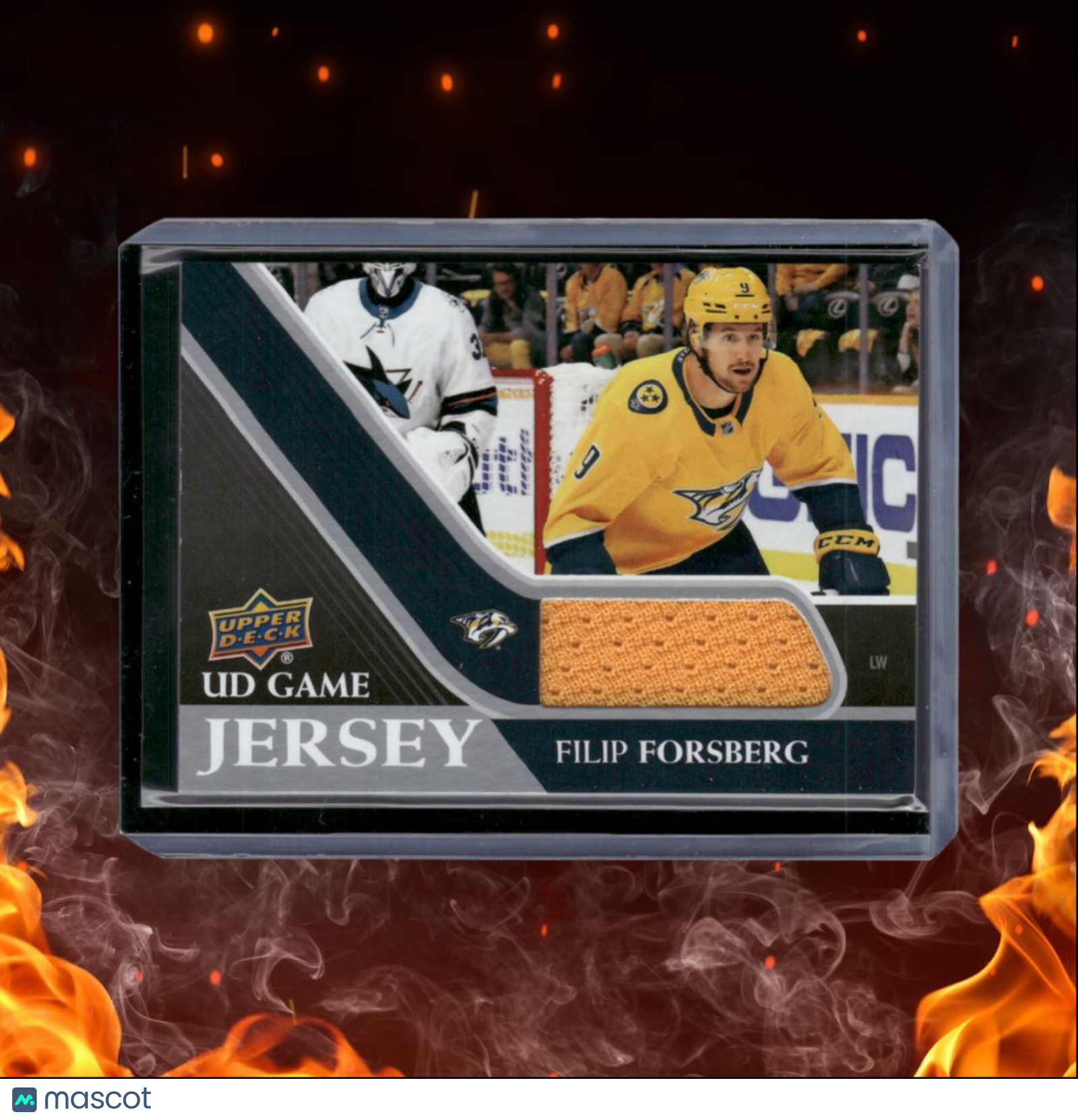 2020-21 Upper Deck Filip Forsberg UD Game Jersey #GJ-FF