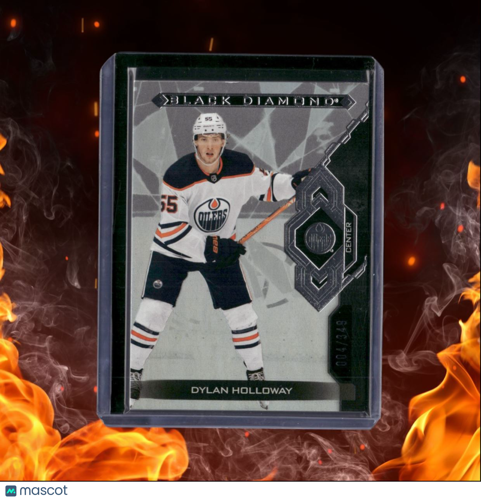 2022-23 Upper Deck Black Diamond Dylan Holloway Rookie 004/349 #BDB-DH