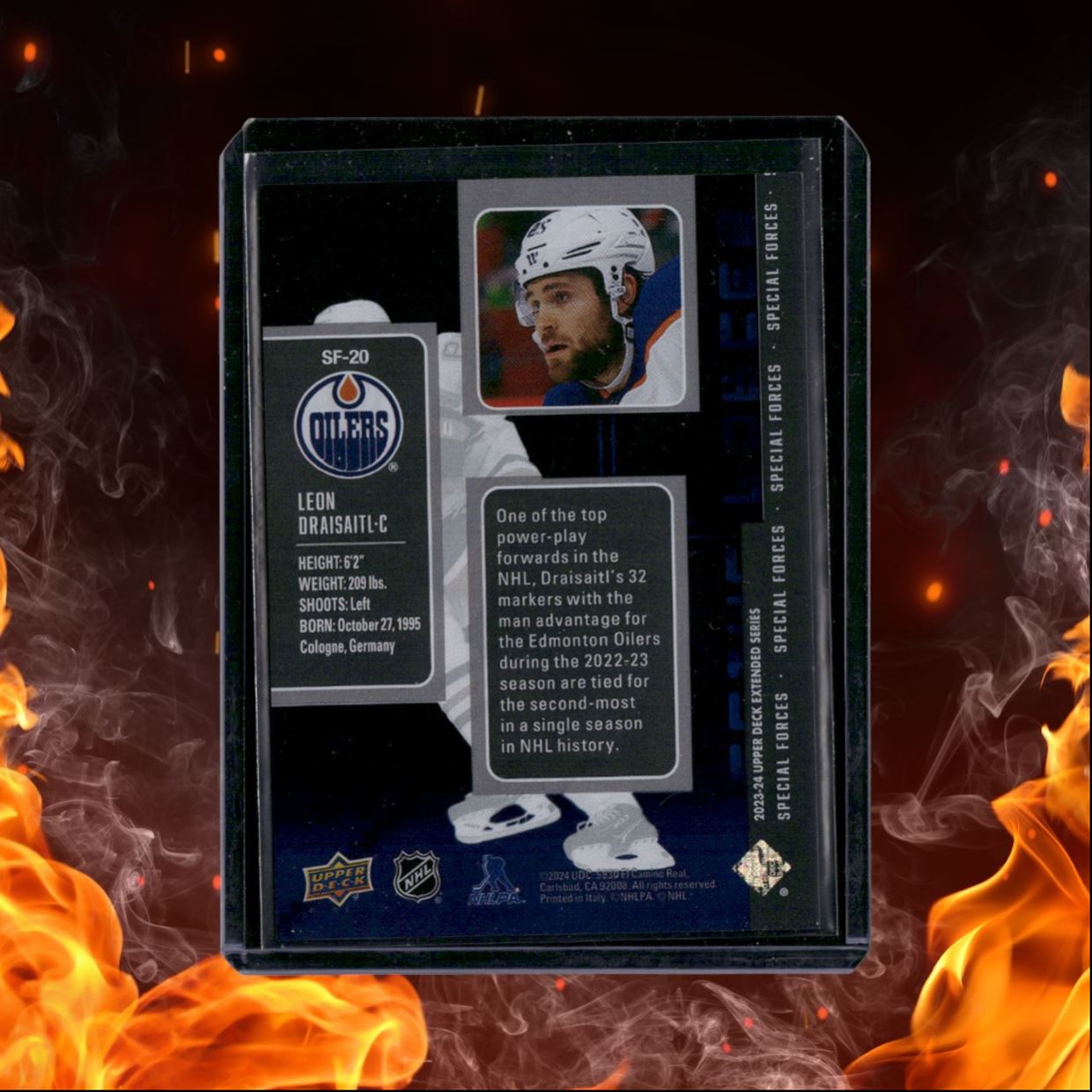 2023-24 Upper Deck Leon Draisaitl Special Forces #SF-20