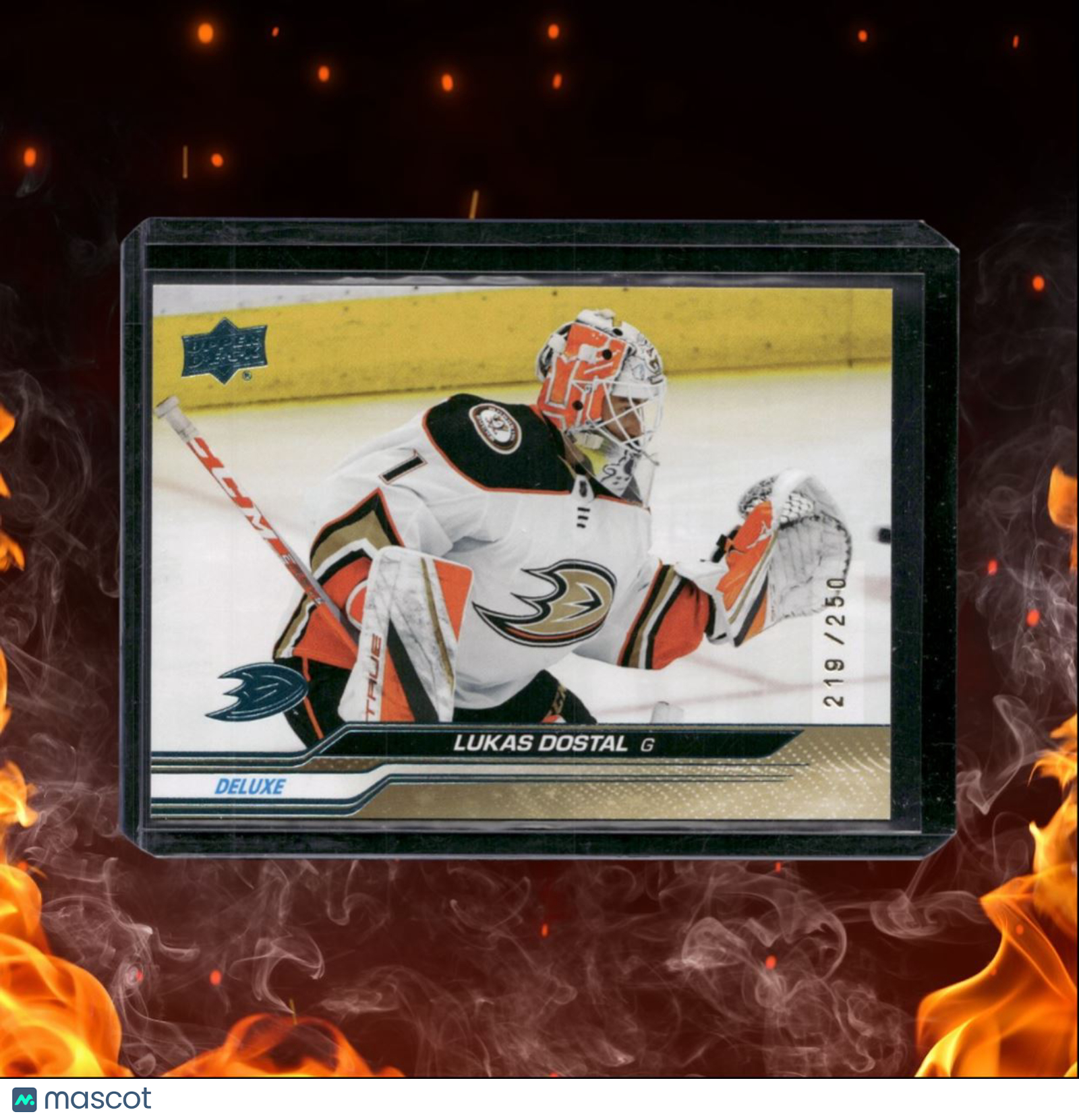 2023-24 Upper Deck Lukas Dostal Deluxe 219/250 #5