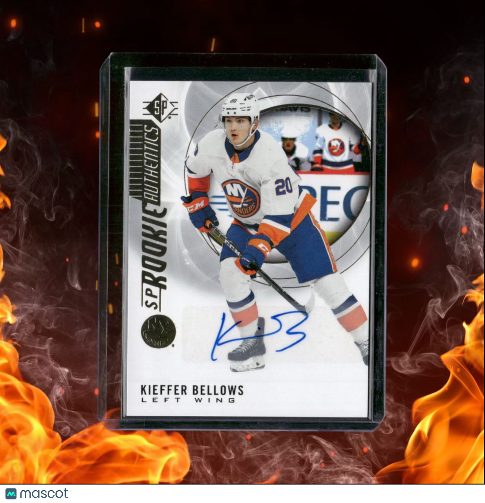 2020-21 Upper Deck SP Kieffer Bellows Authentics Spectrum Rookie Auto #128