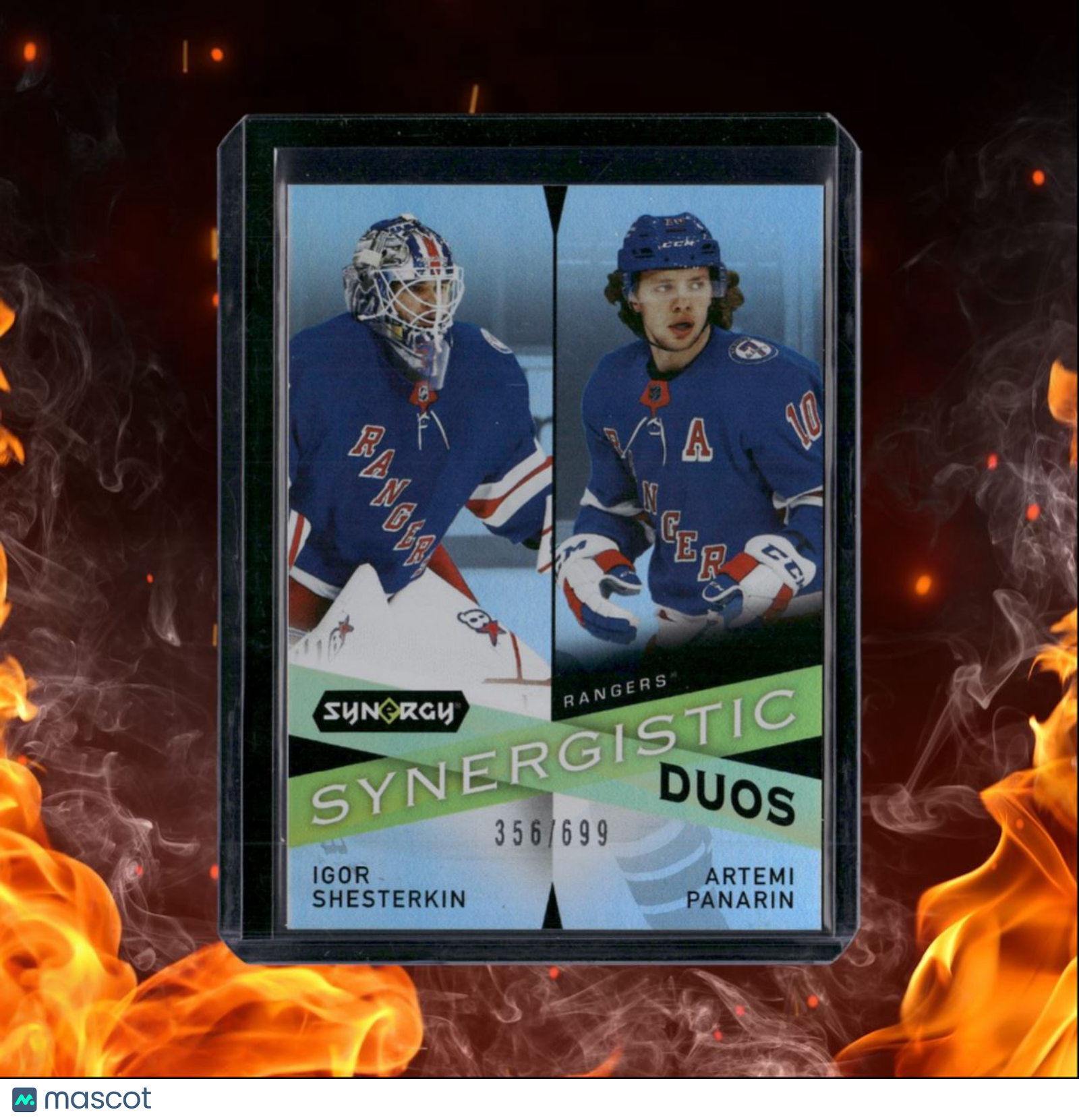 2022-23 Upper Deck Synergy Igor Shesterkin / Artemi Panarin Synergistic Duos