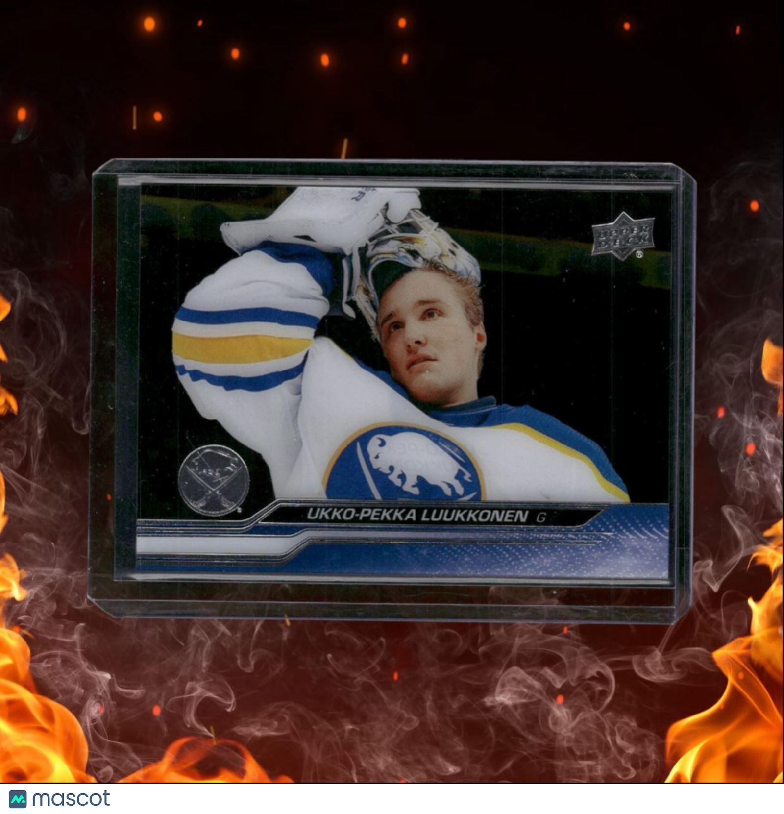 2023-24 Upper Deck Ukko-Pekka Luukkonen Clear Cut SSP #23