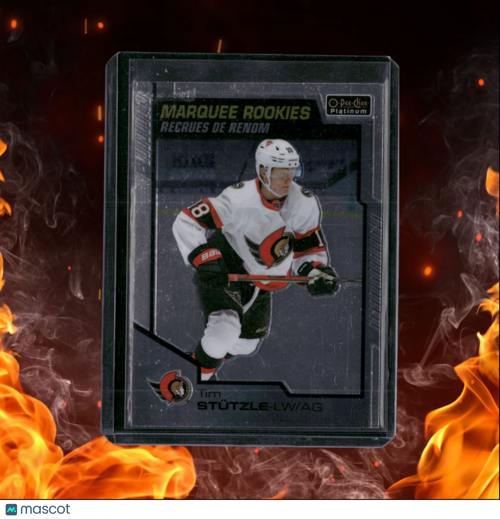 2020-21 O-Pee-Chee Platinum Tim Stutzle Rookie #199
