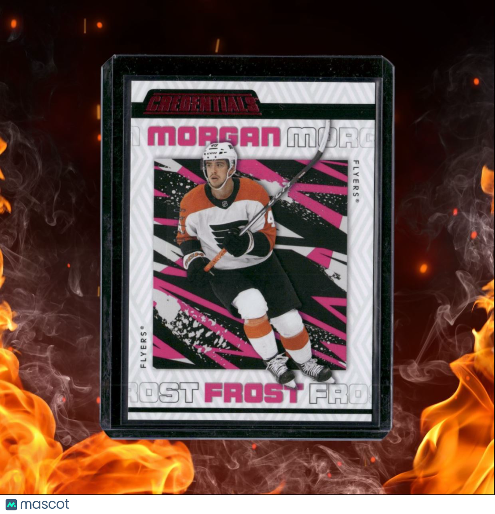 2023-24 Upper Deck Credentials Morgan Frost Pink 02/49 #67