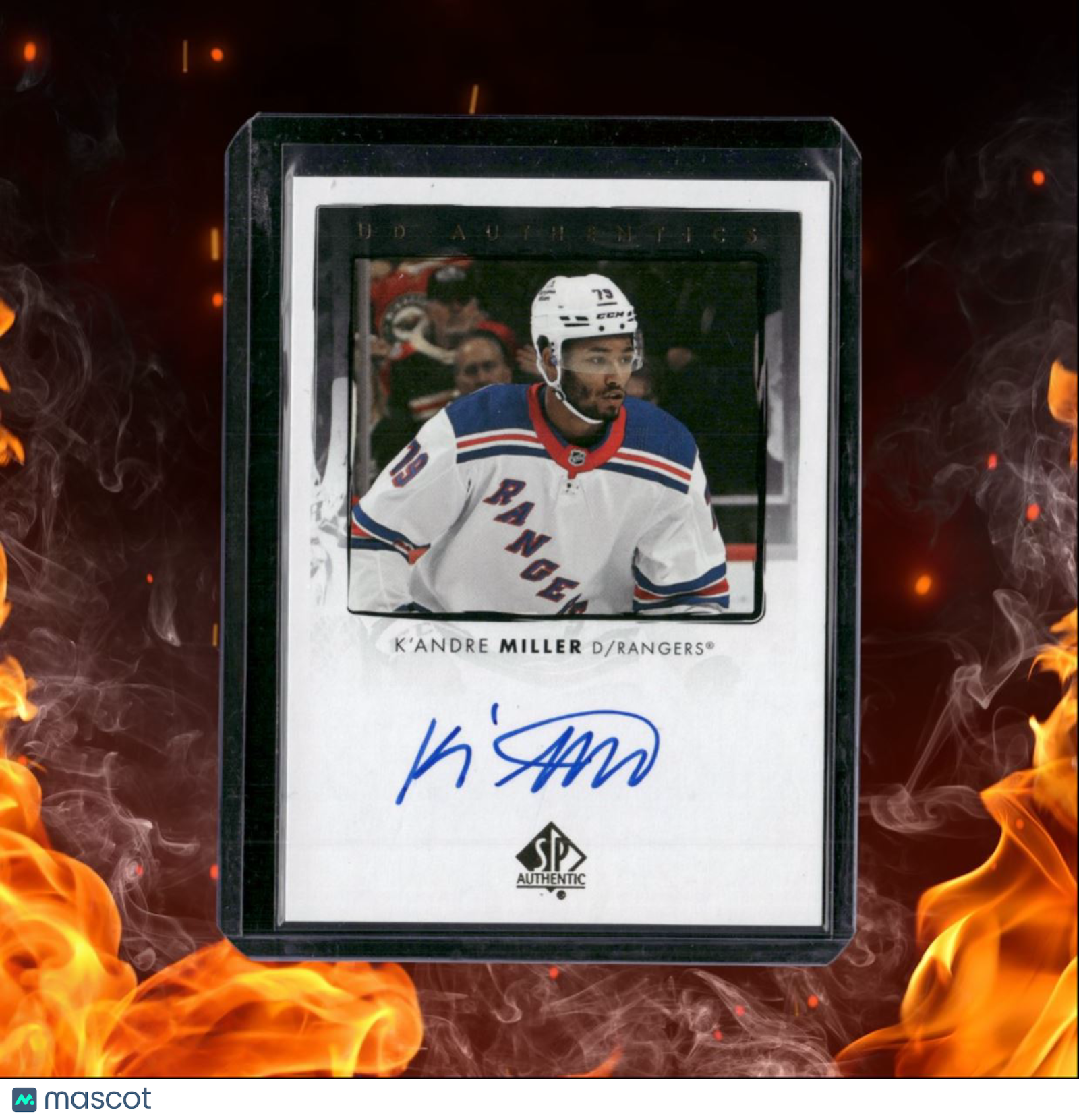 2022-23 SP Authentic K'Andre Miller UD Authentics Auto #UDA-KM