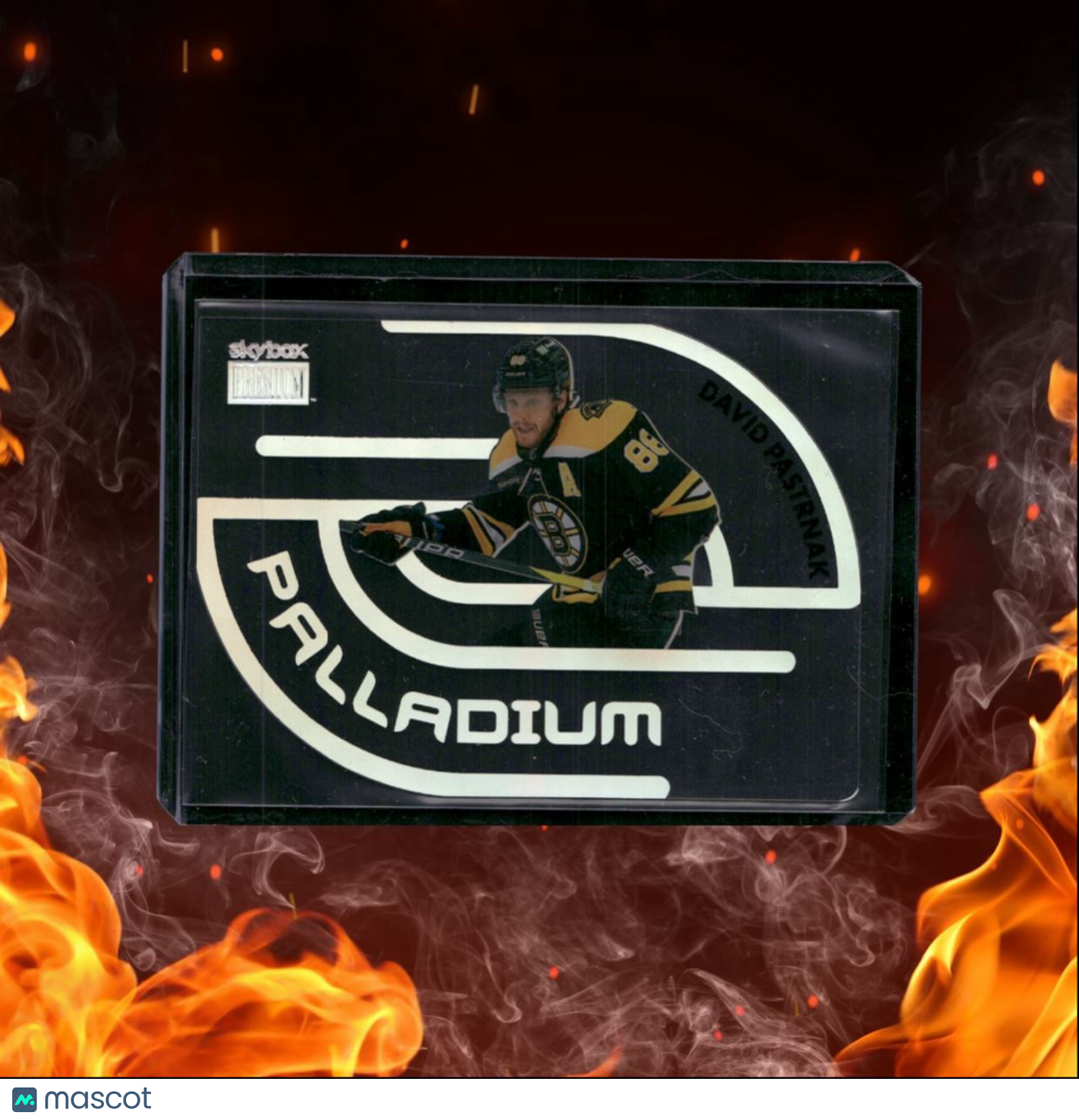 2022-23 SkyBox Metal Universe David Pastrnak Palladium #P-3