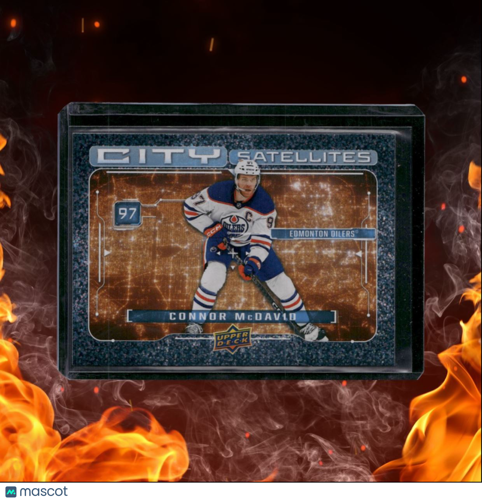 2024-25 Upper Deck Connor McDavid City Satellites Speckle (B) #CS-3