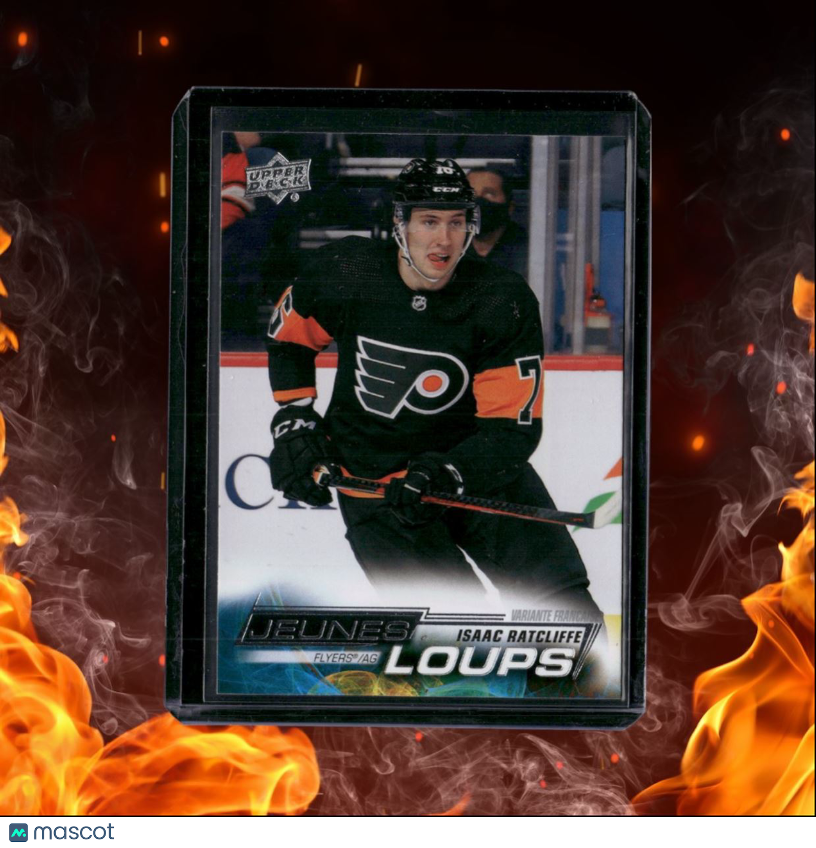 2022-23 Upper Deck Isaac Ratcliffe French Young Guns Rookie #240