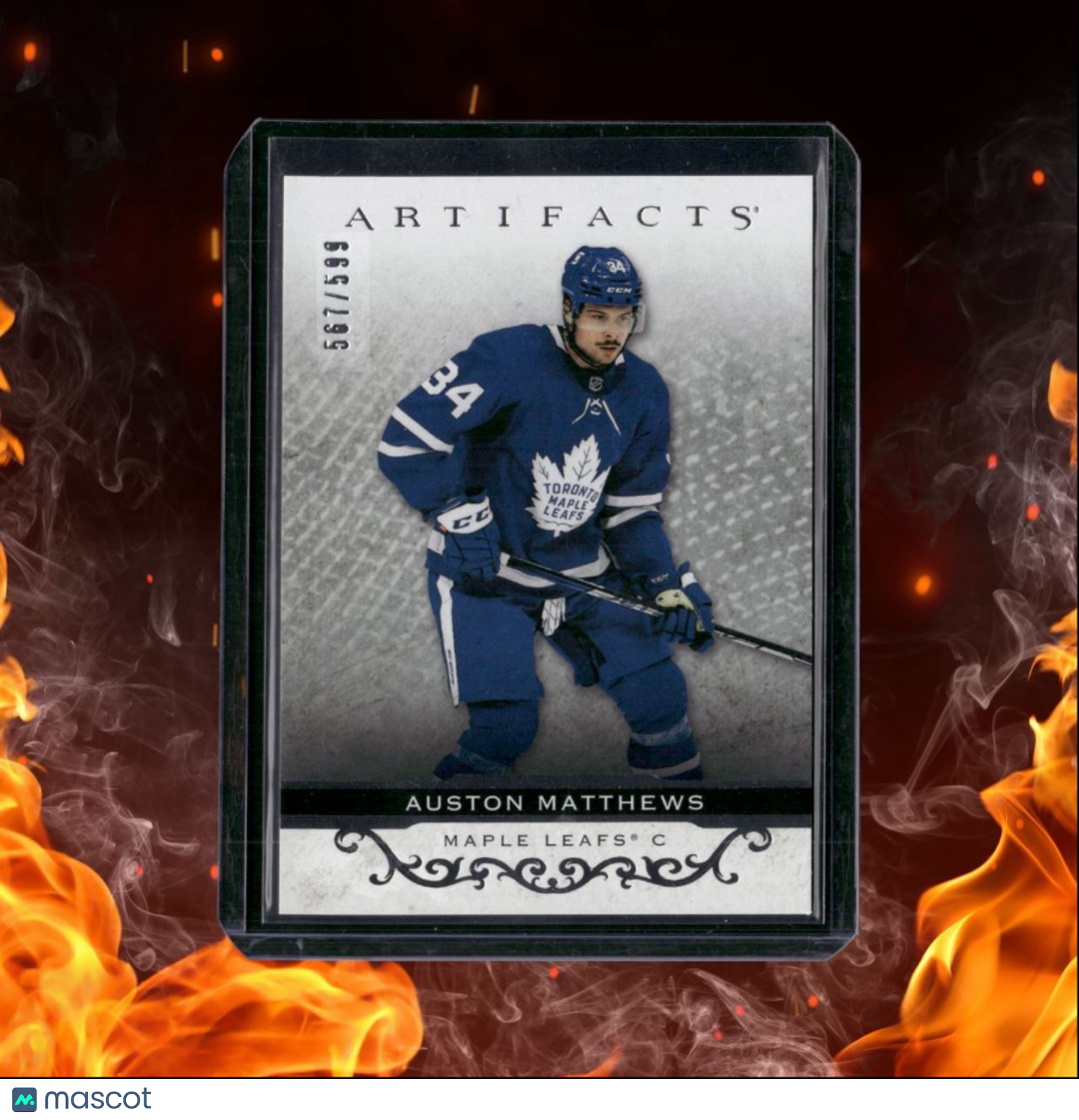 2021-22 Upper Deck Artifacts Auston Matthews 567/599 #105
