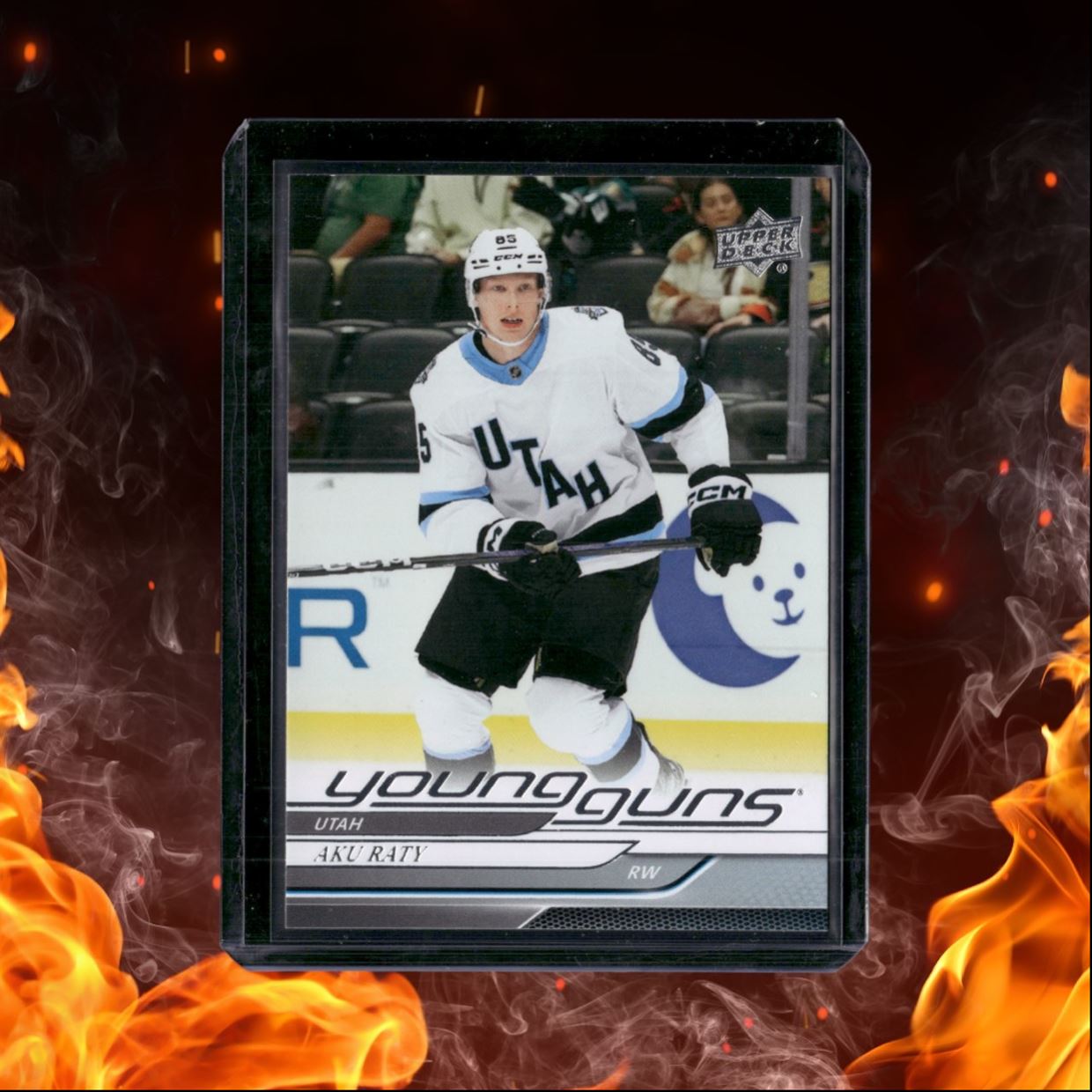 2024-25 Upper Deck Aku Raty Young Guns (G) Rookie #458