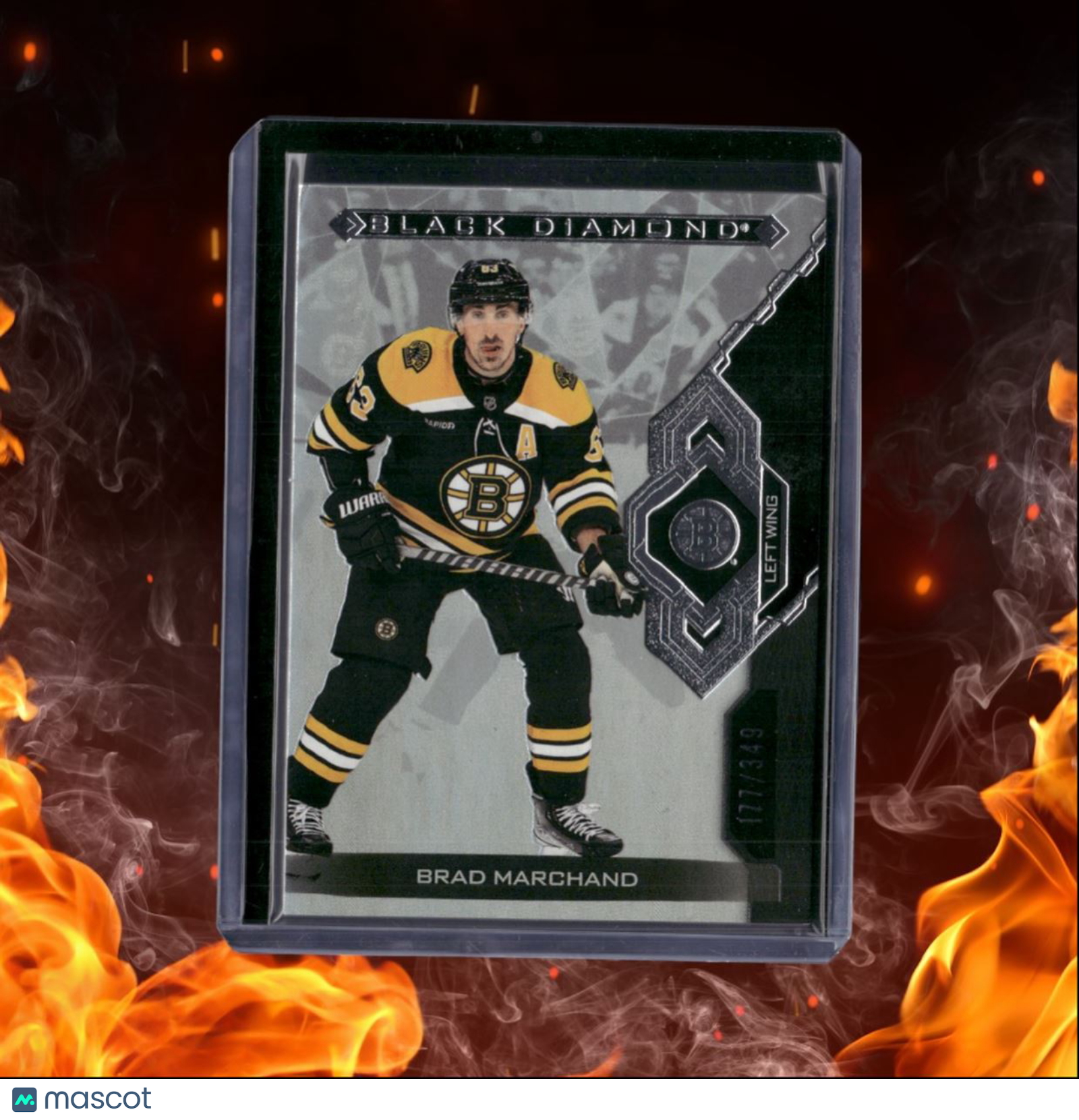 2023-24 Upper Deck Black Diamond Brad Marchand 177/349 #BDB-BM