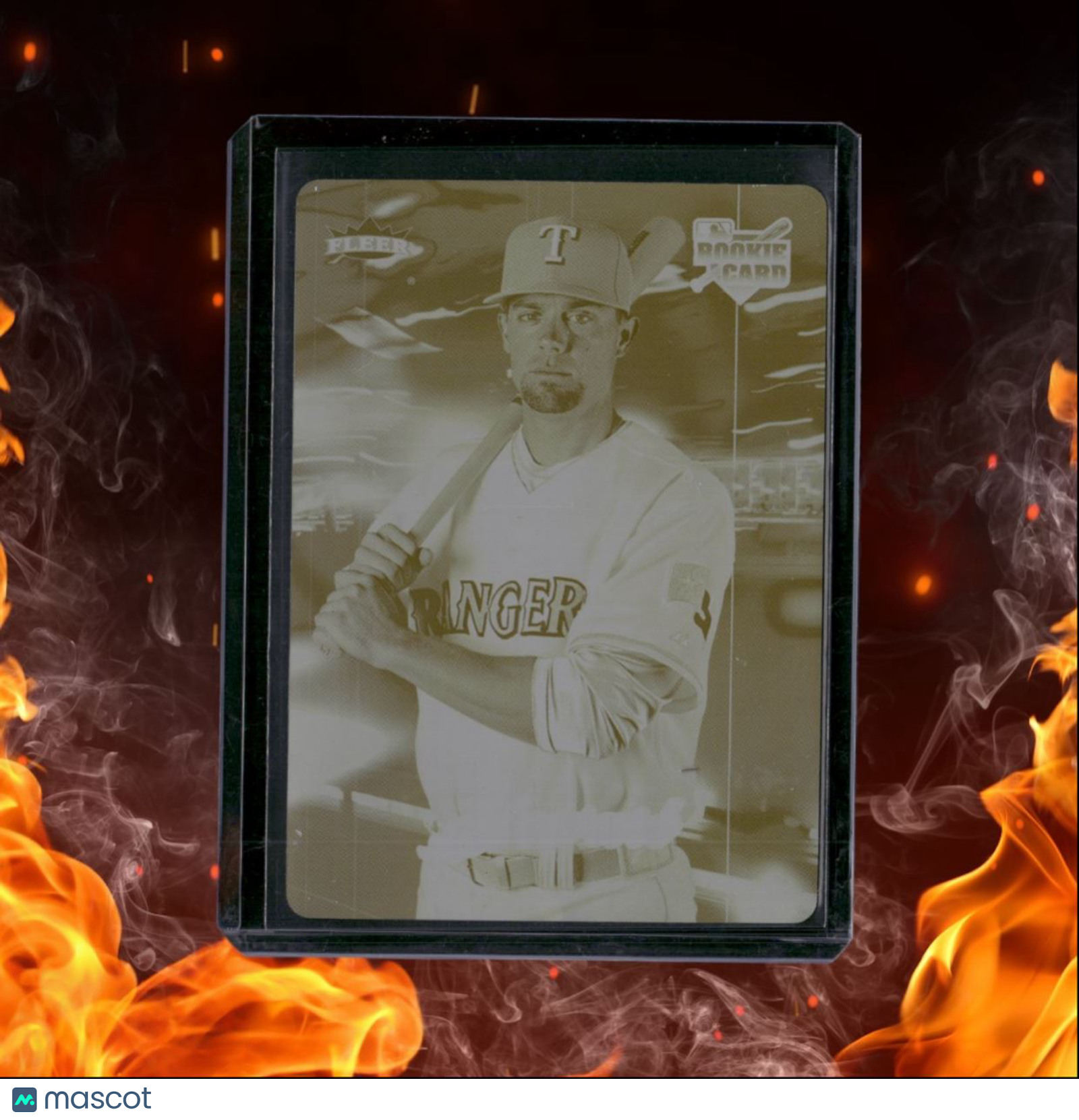 2007 Fleer Ultra Baseball Chris Stewart Yellow Printing Plate Rookie 1/1 #207