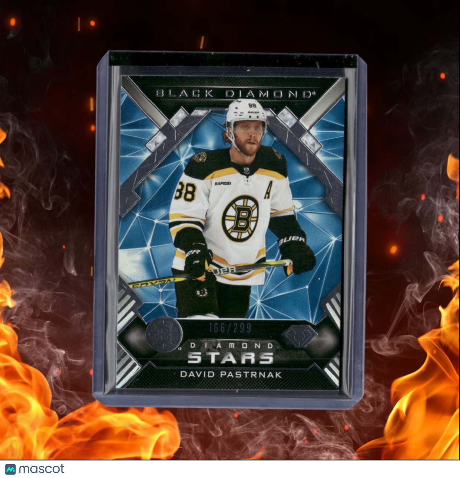 2022-23 Upper Deck Black Diamond David Pastrnak Diamond Stars 166/299 #BDS-DP
