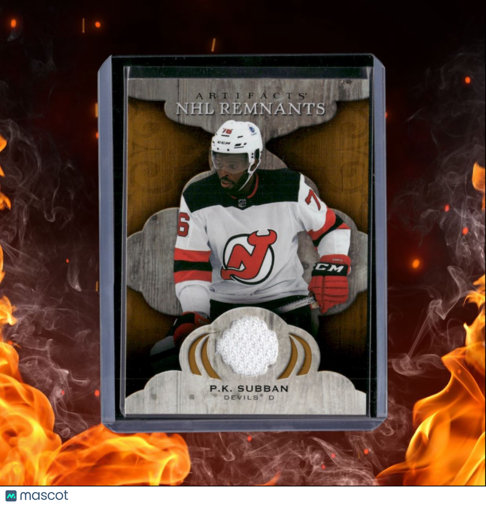 2021-22 Upper Deck Artifacts P.K. Subban NHL Remnants Jersey #NR-PS