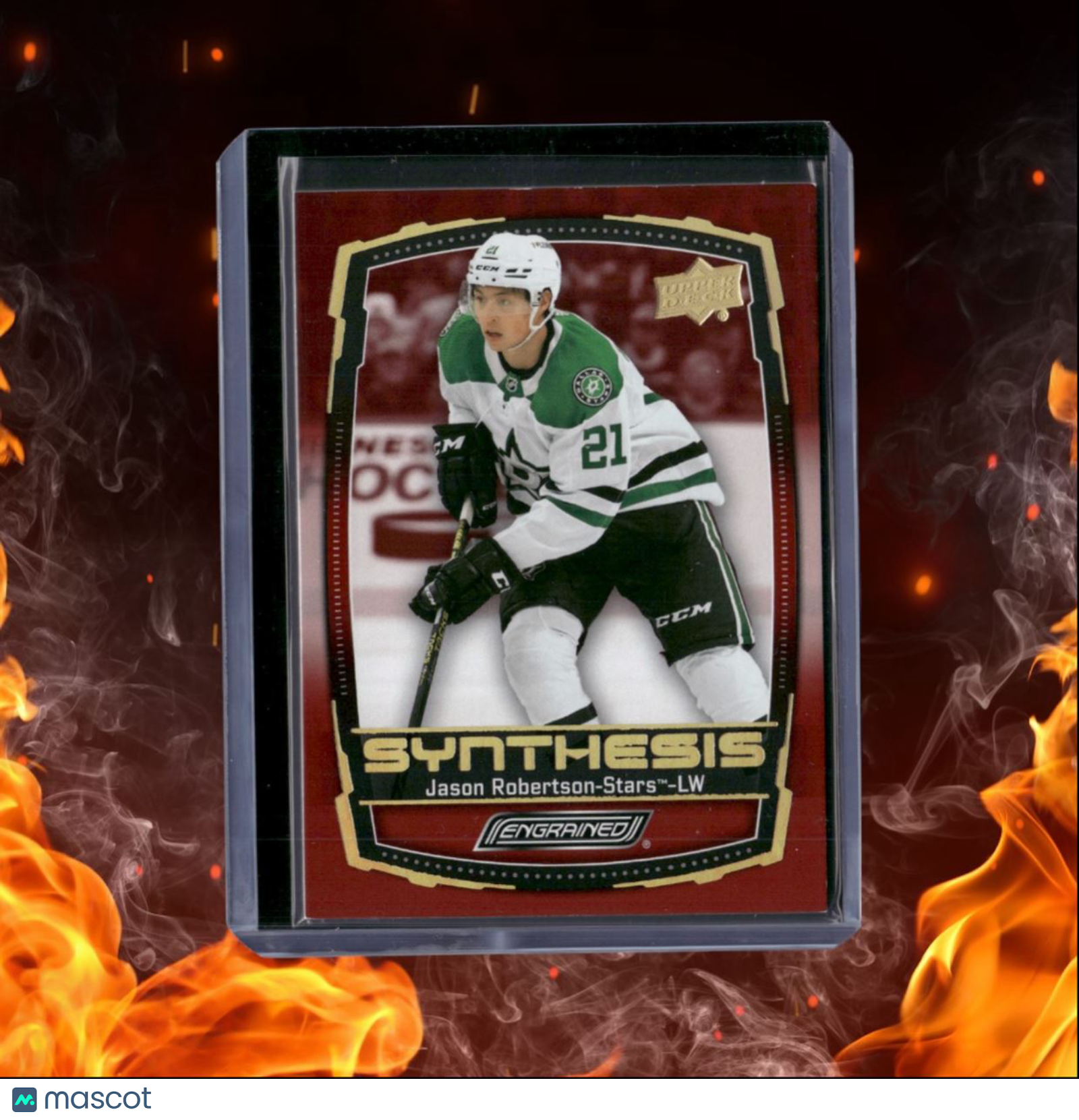 2023-24 Upper Deck Engrained Jason Robertson Synthesis Red #S-45
