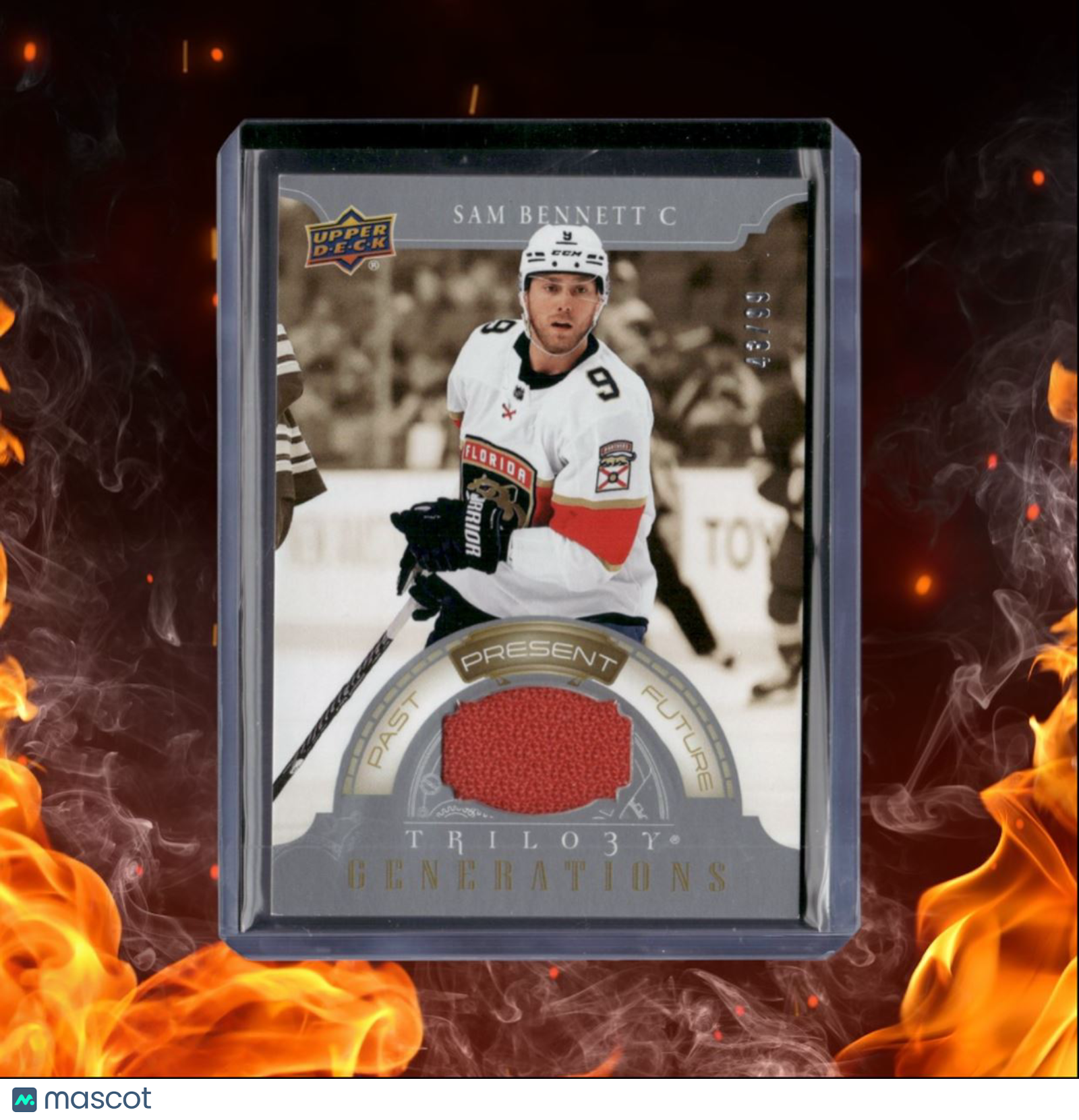 2022-23 Upper Deck Trilogy Sam Bennett Generations Jersey 43/99 #TG-16B
