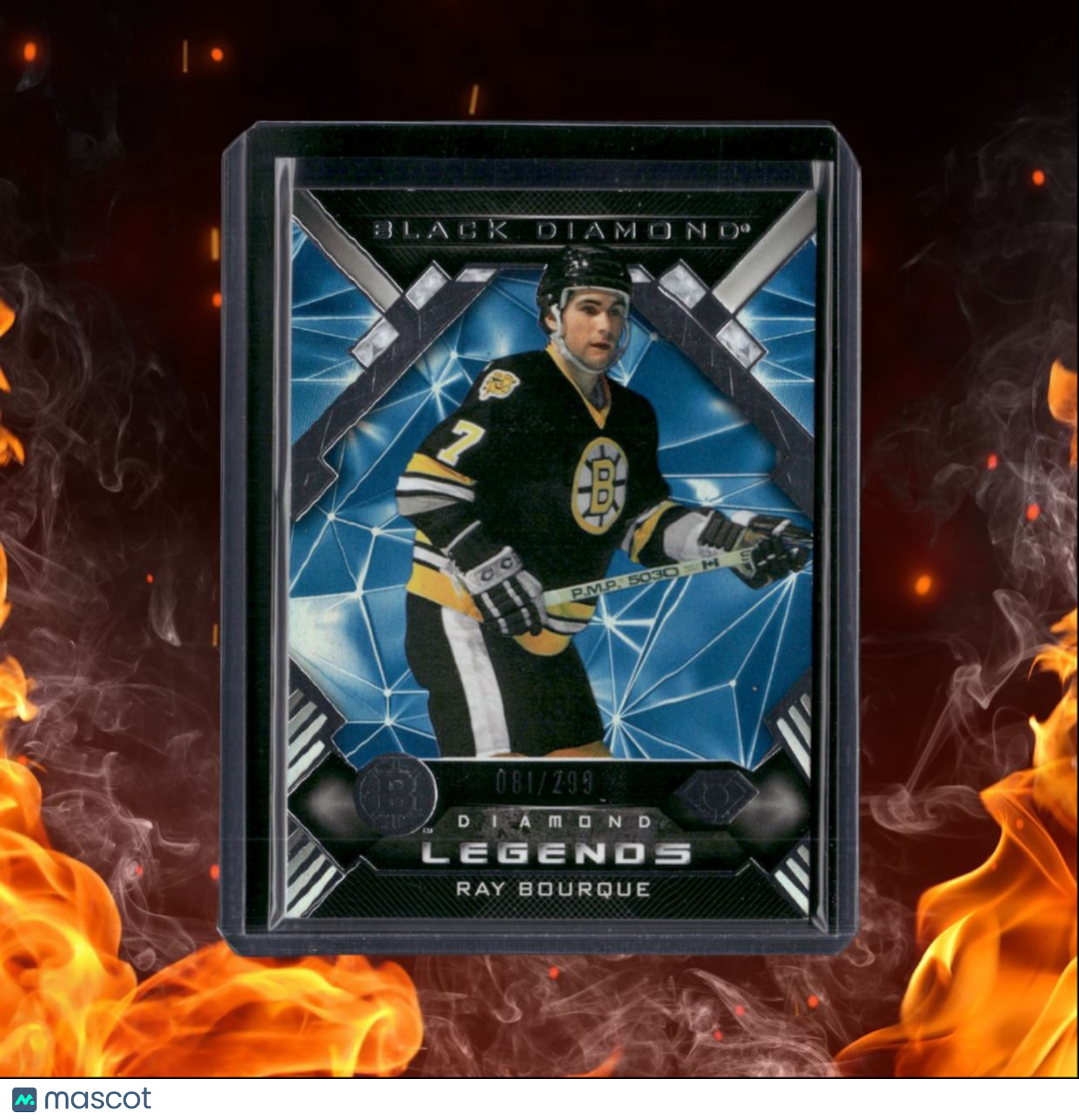 2022-23 Upper Deck Black Diamond Ray Bourque Diamond Legends 081/299 #BLD-RB