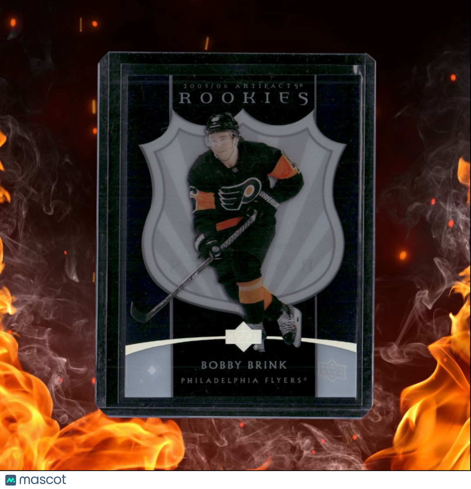 2022-23 Upper Deck Artifacts Bobby Brink 2005-06 Clear Cut Retro Rookie #CCRR-4