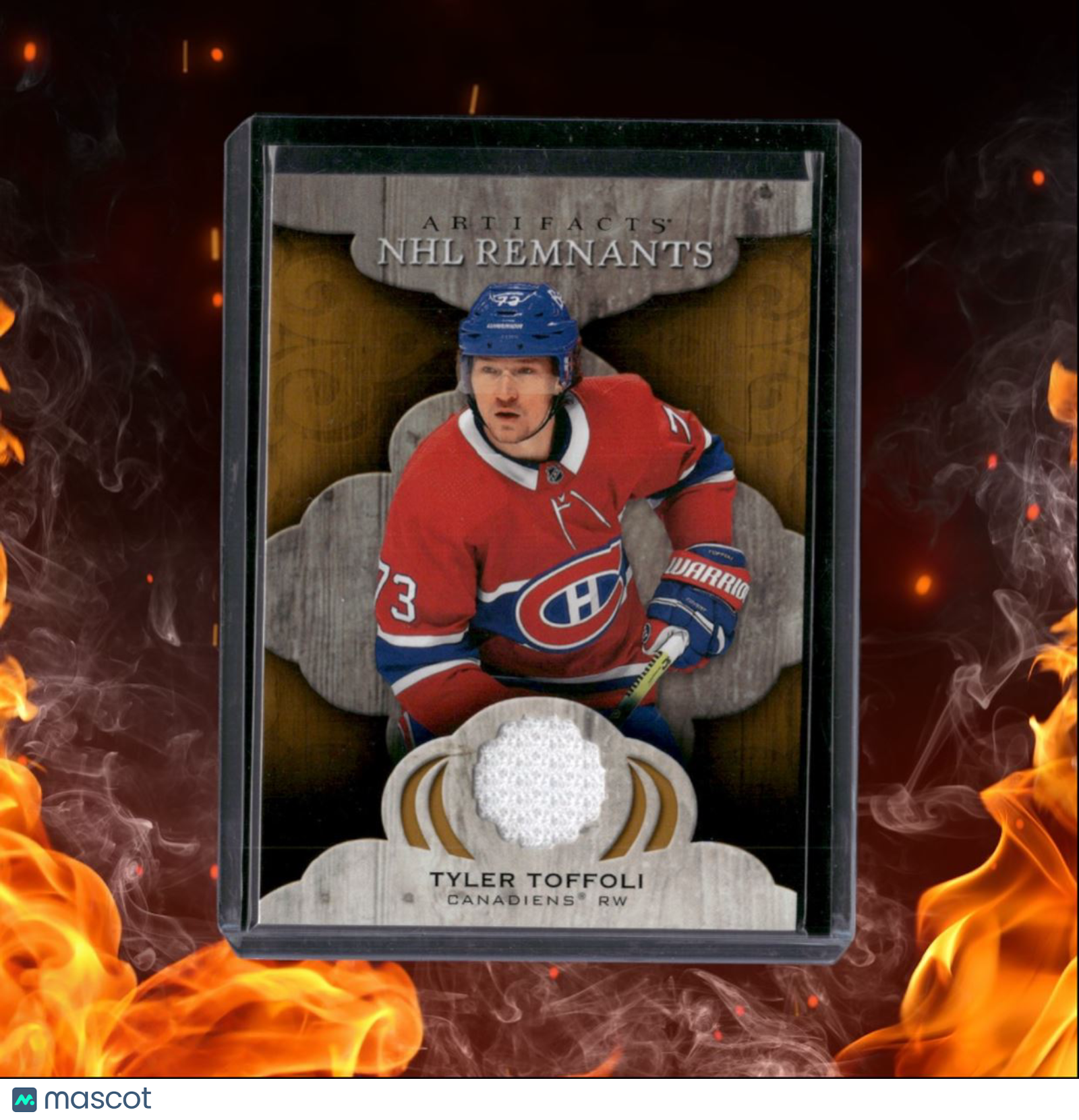 2021-22 Upper Deck Artifacts Tyler Toffoli NHL Remnants Jersey #NR-TT