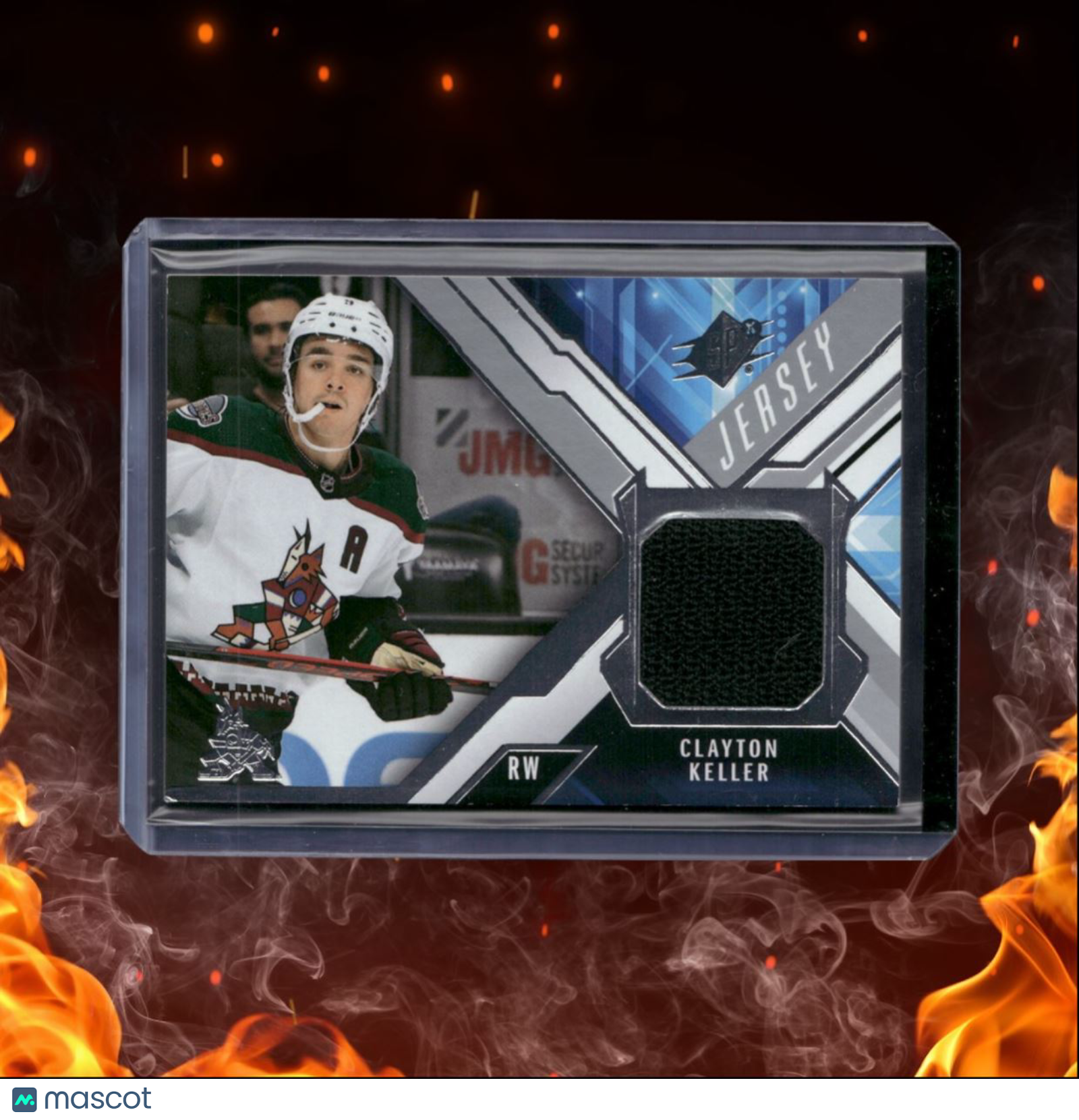 2021-22 Upper Deck SPx Clayton Keller Jersey #J-CK