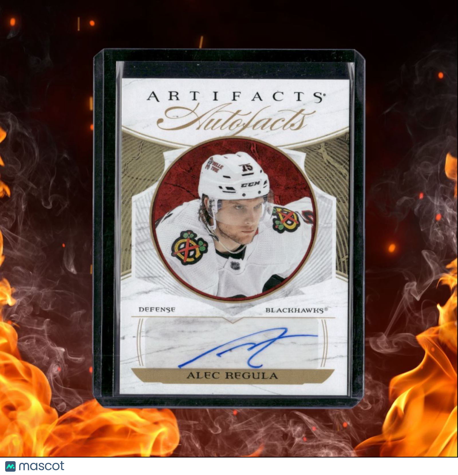 2022-23 Upper Deck Artifacts Alec Regula Autofacts Auto #AF-AR