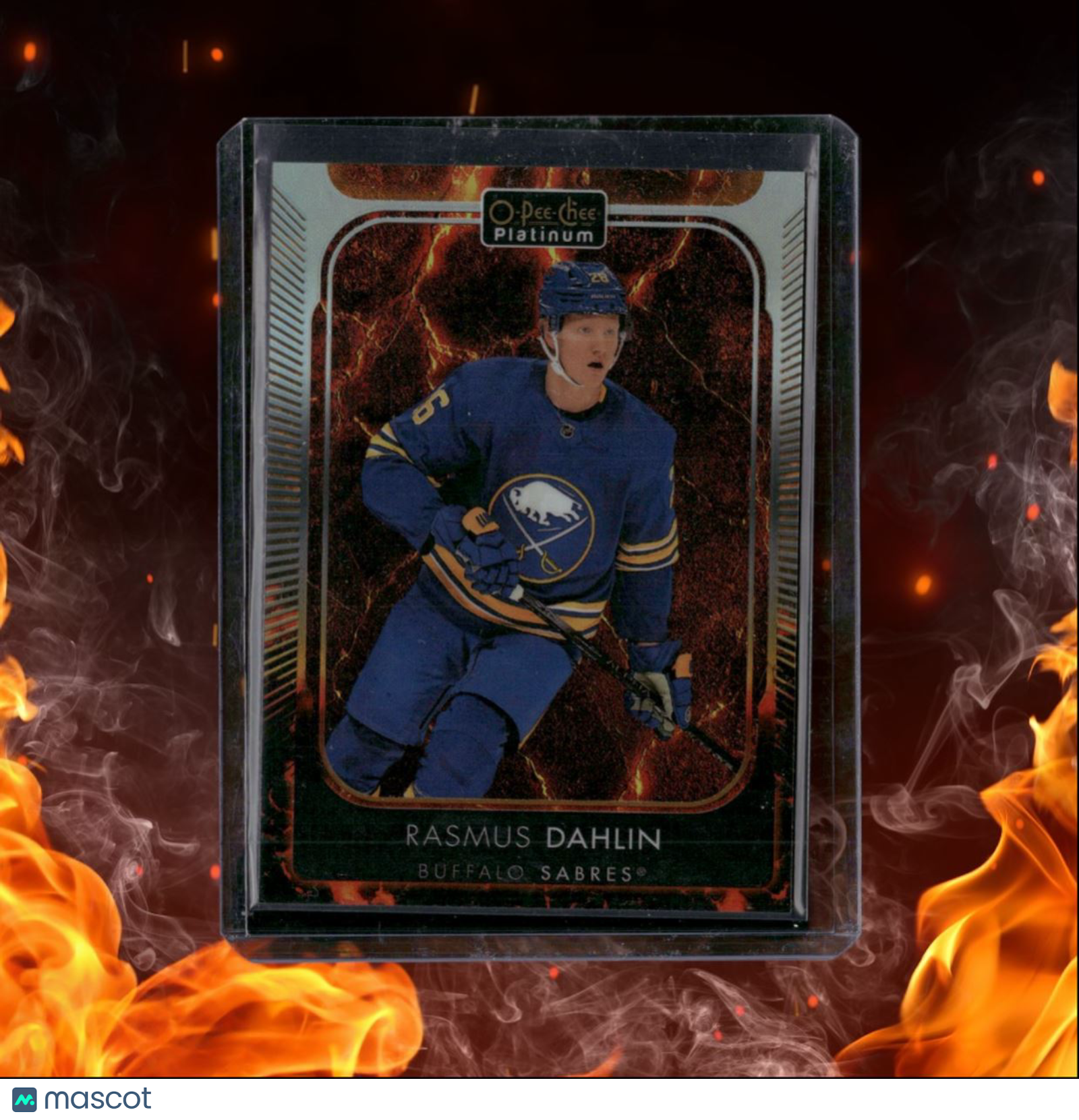 2021-22 O-Pee-Chee Platinum Rasmus Dahlin Hot Magma 282/499 #168