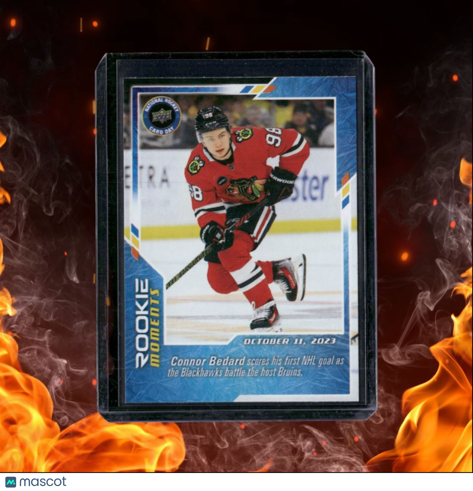 2024-25 Upper Deck National Hockey Card Day Connor Bedard Moments (B) Rookie