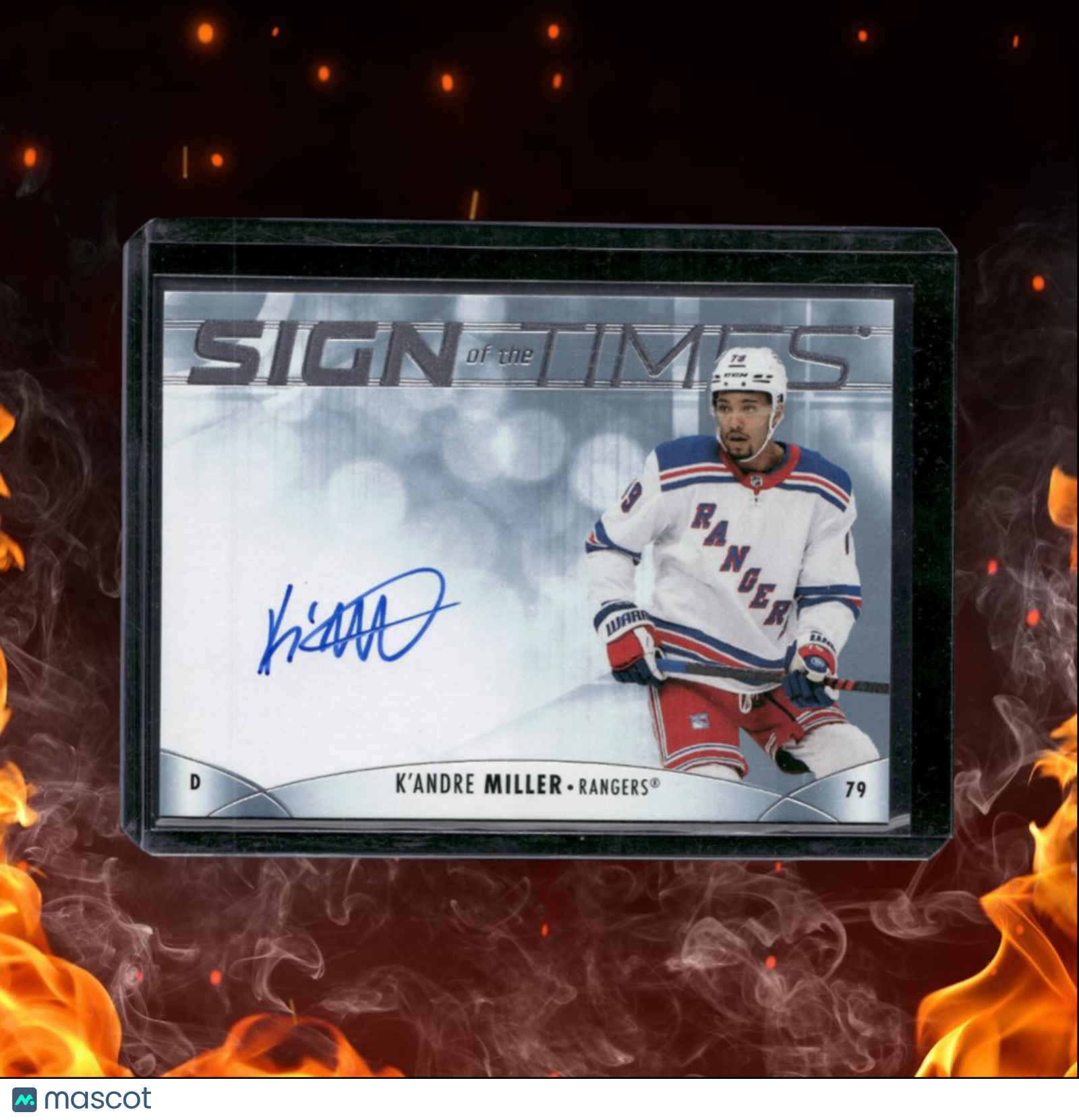 2023-24 SP Authentic K'Andre Miller Sign of the Times Auto #SOTT-KM