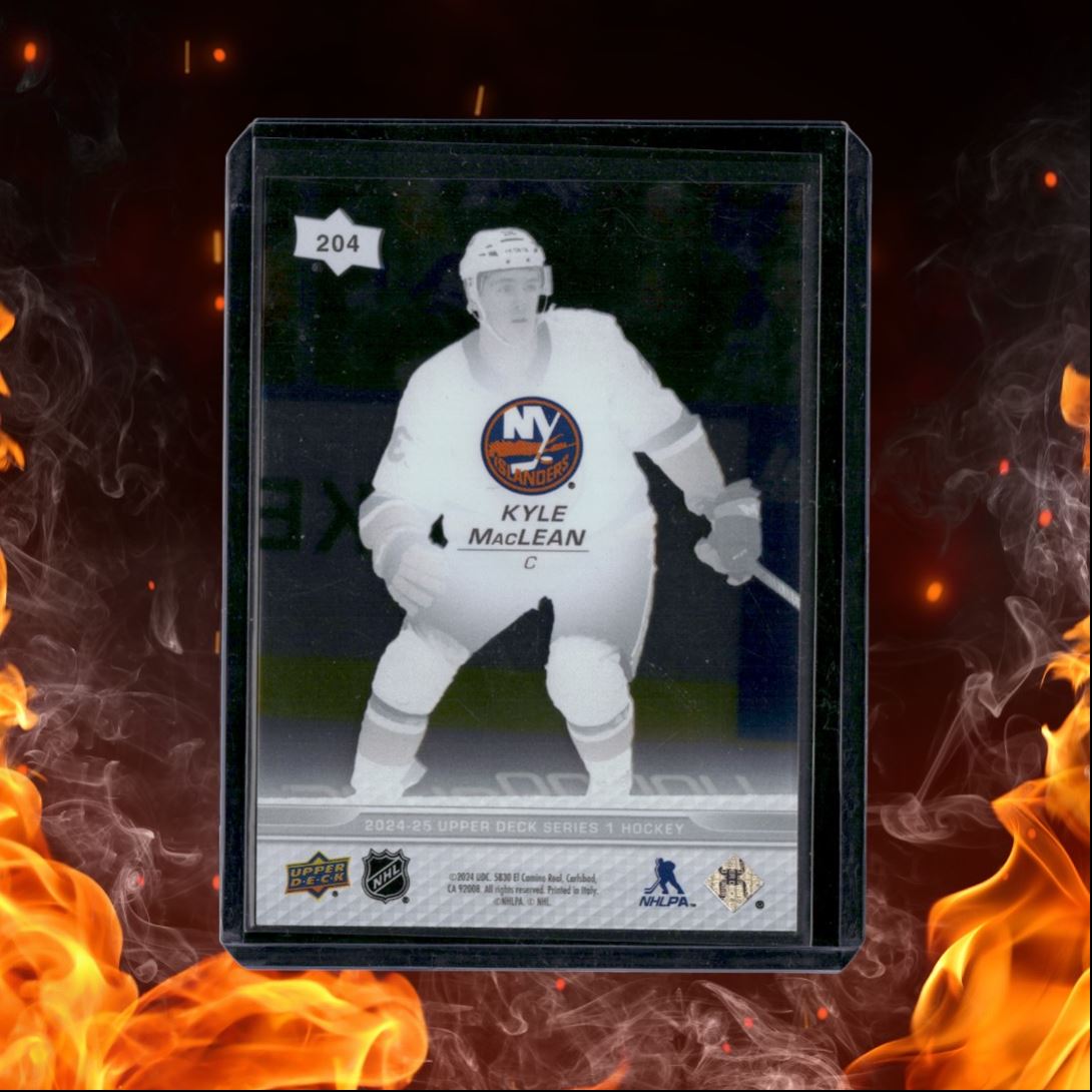 2024-25 Upper Deck Kyle MacLean Clear Cut Young Guns SSP Case Hit Rookie #204