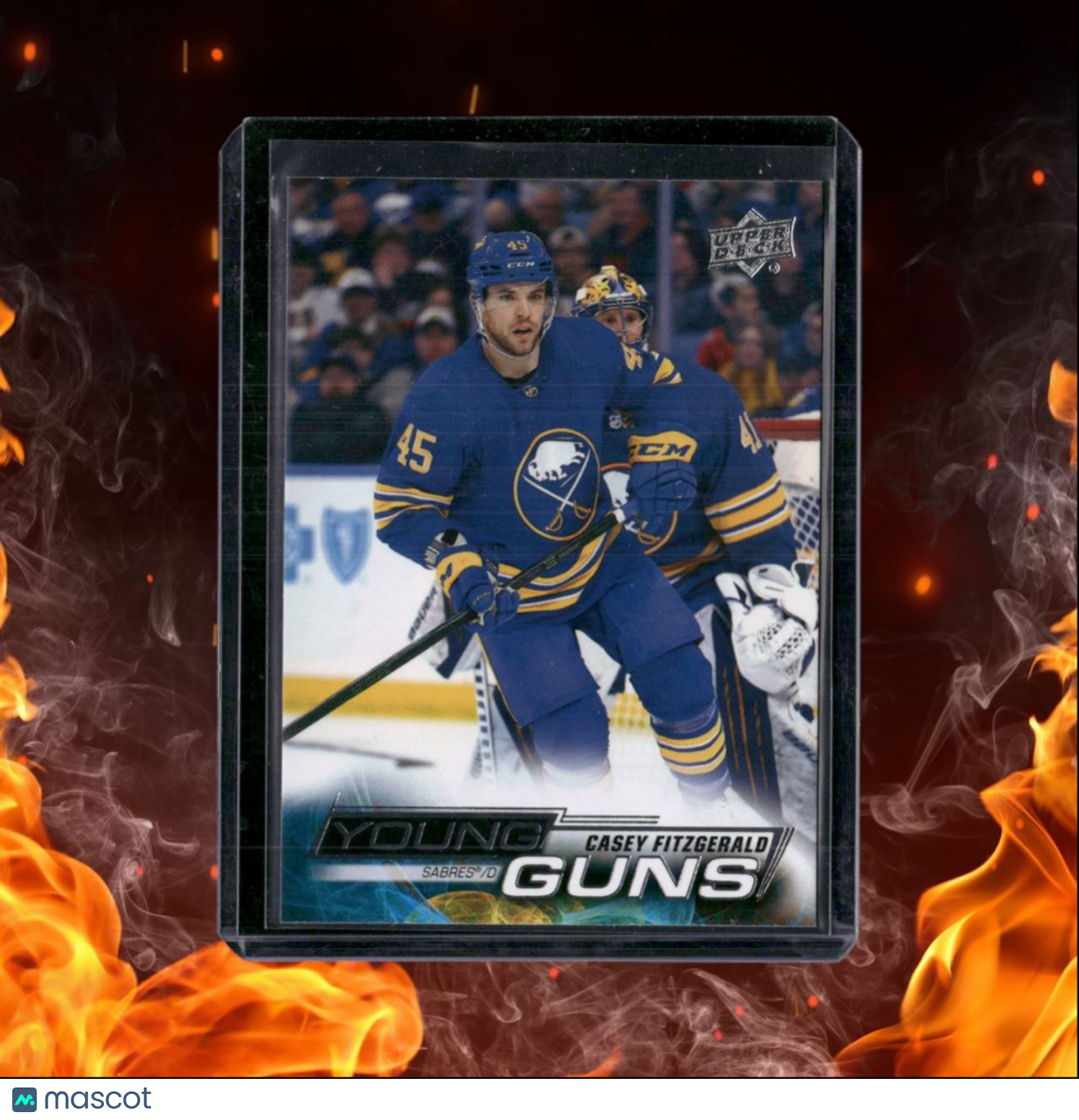 2022-23 Upper Deck Casey Fitzgerald Young Guns Rookie #498