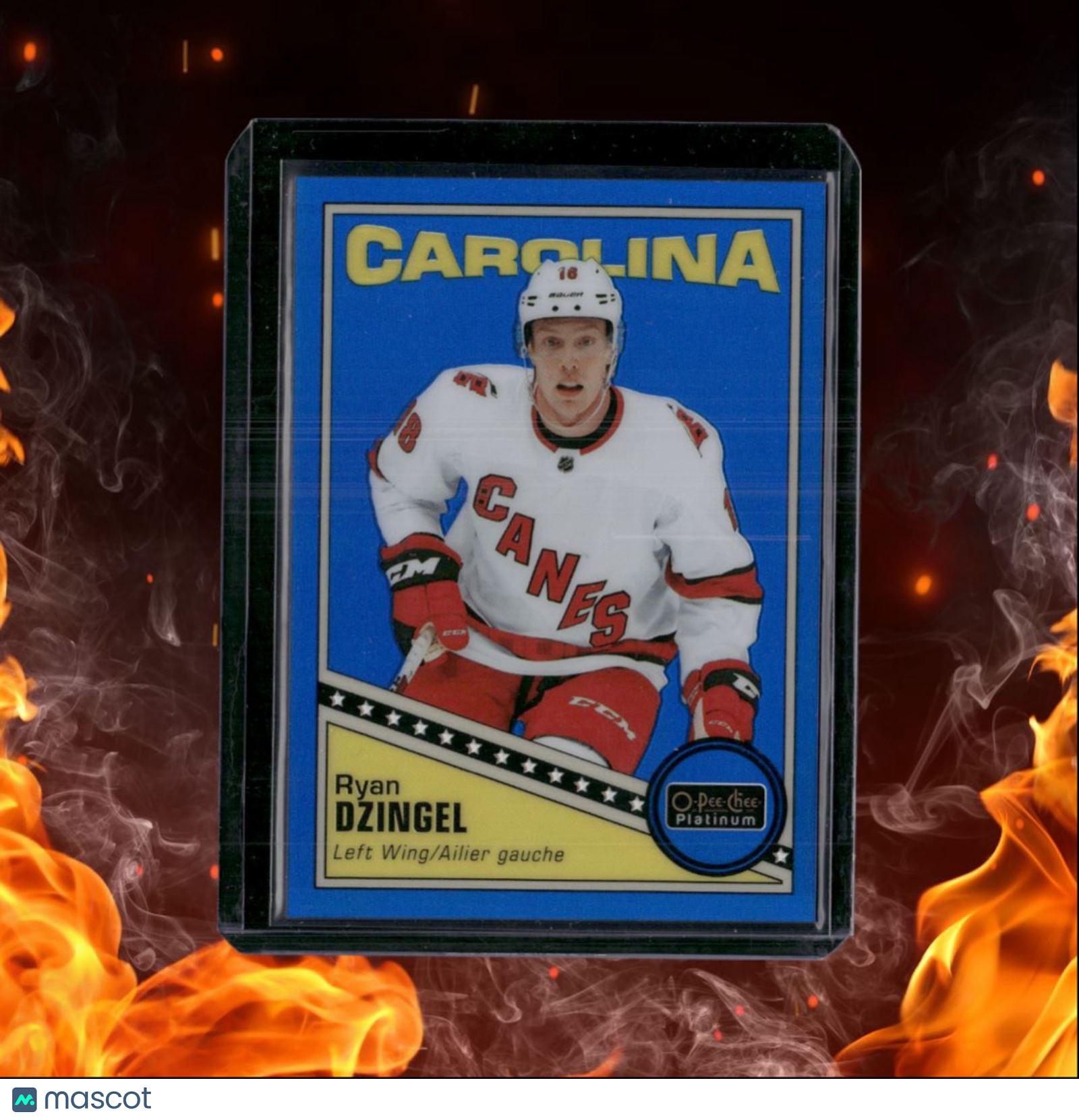 2019-20 O-Pee-Chee Platinum Ryan Dzingel Retro Blue Rainbow 048/149 #R-47