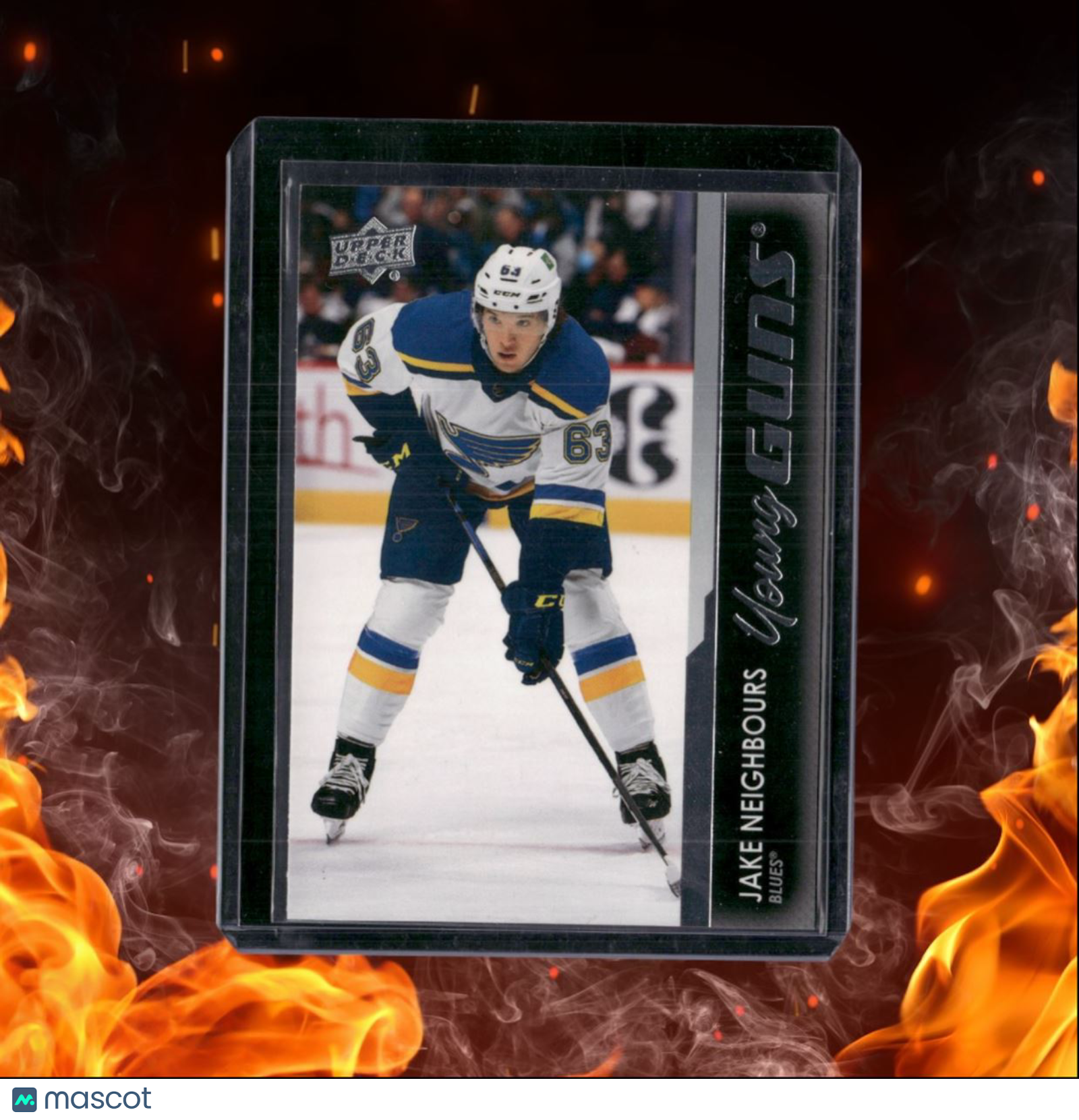 2021-22 Upper Deck Jake Neighbours Young Guns Rookie #467