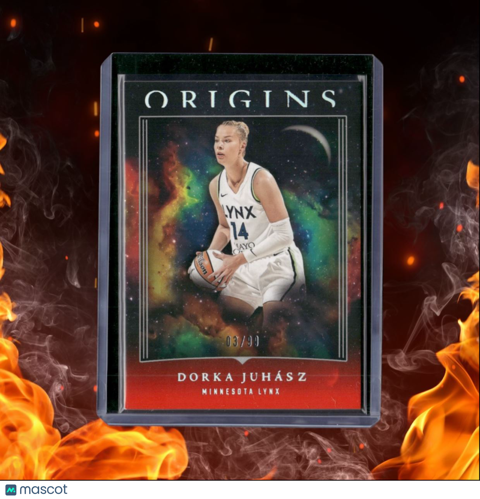 2024-25 Panini Origins WNBA Dorka Juhasz Red 03/99 #62