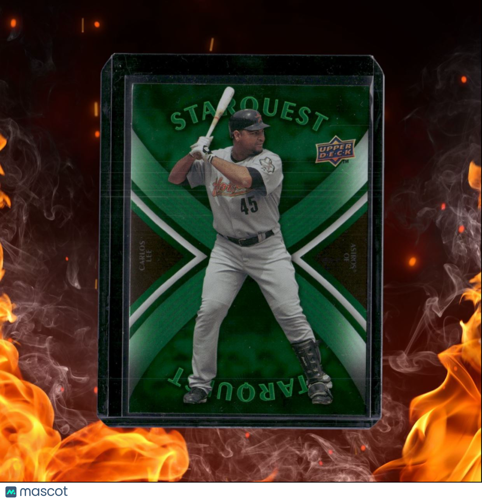 2008 Upper Deck Baseball Carlos Lee Starquest Common Green #SQ-11