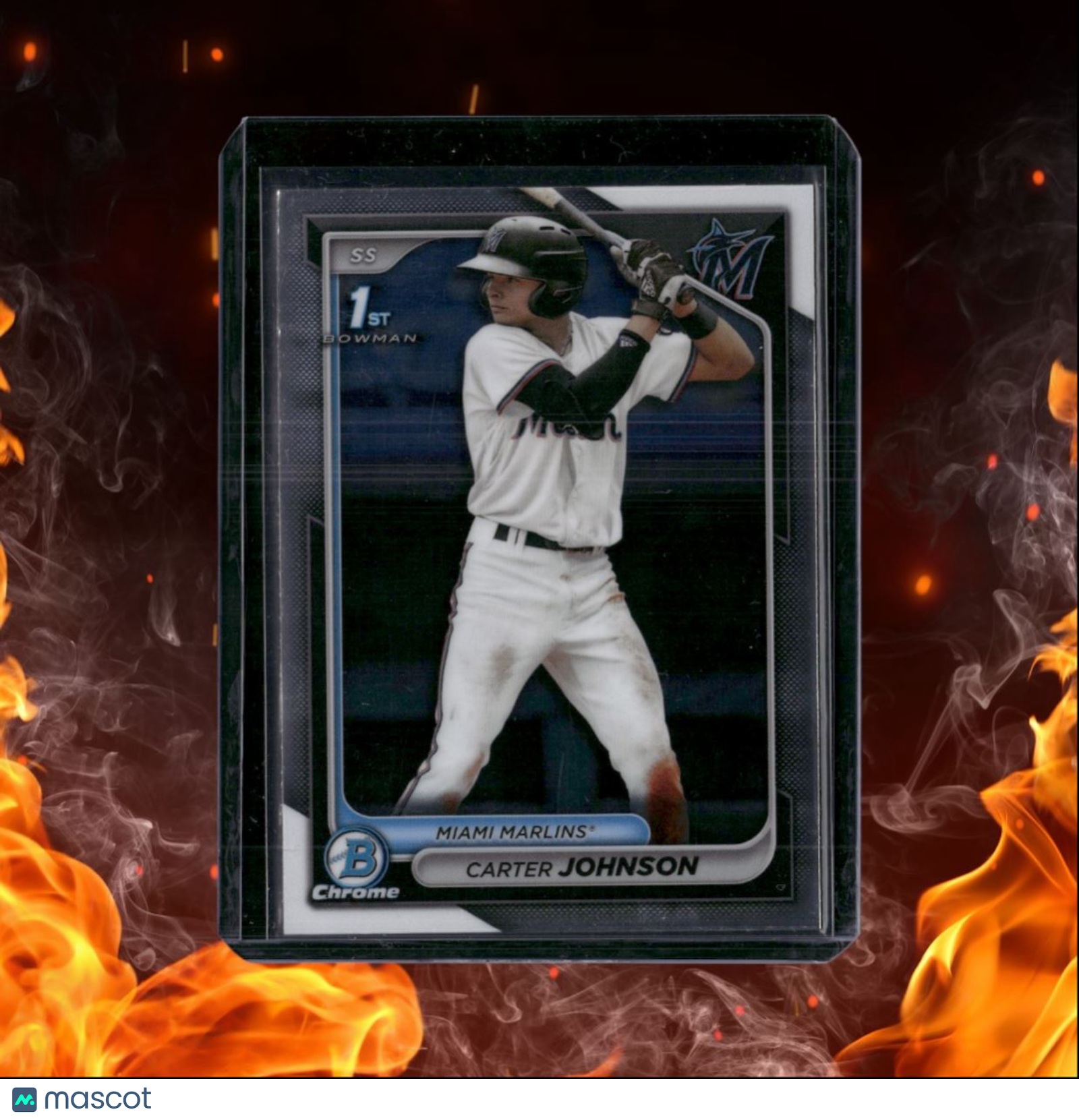 2024 Bowman Chrome Carter Johnson 1st Prospect #BDC-12
