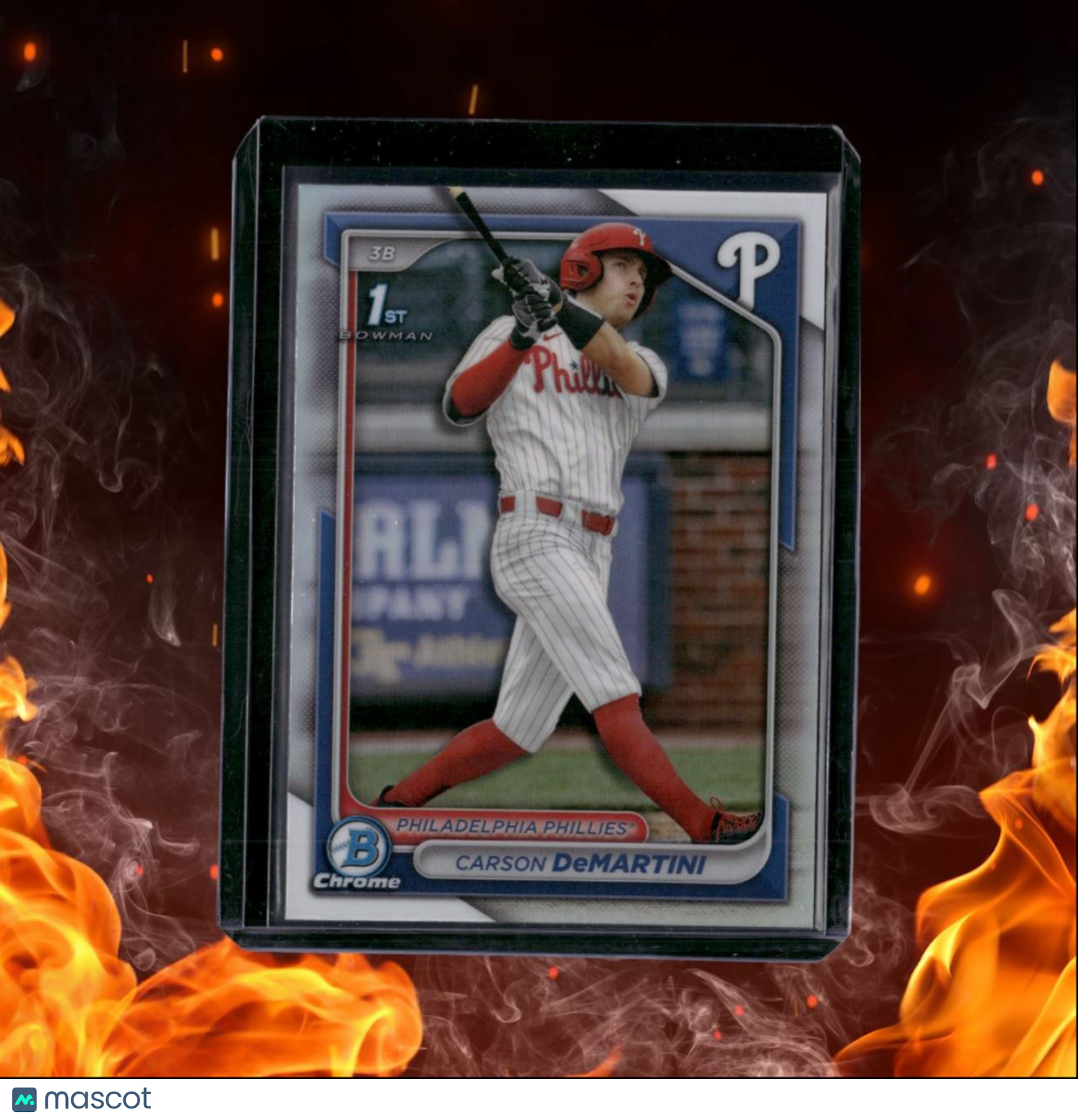 2024 Bowman Chrome Carson DeMartini 1st Prospect Refractor #BDC-89