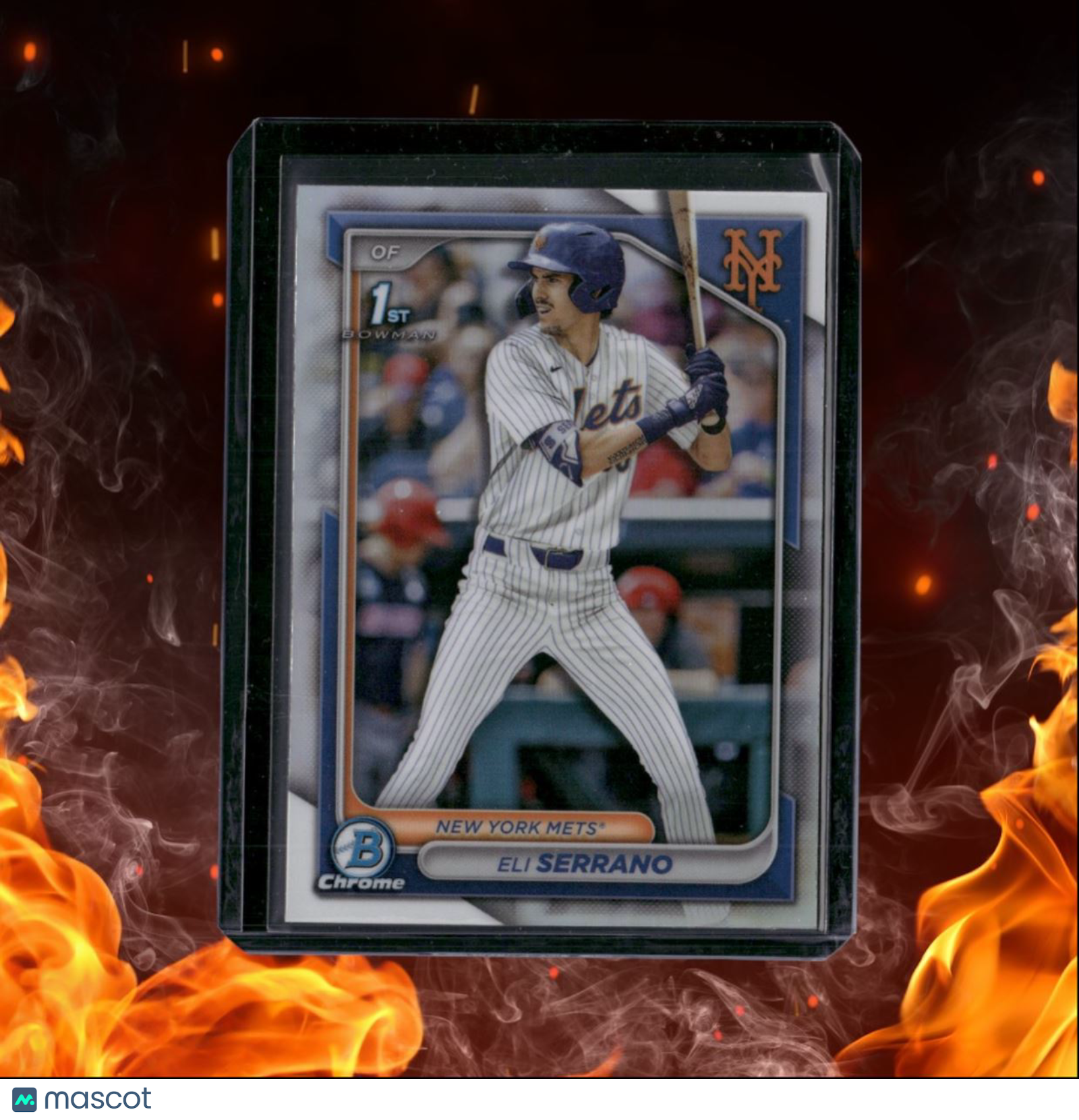 2024 Bowman Chrome Elian Miranda 1st Prospect Refractor #BDC-163