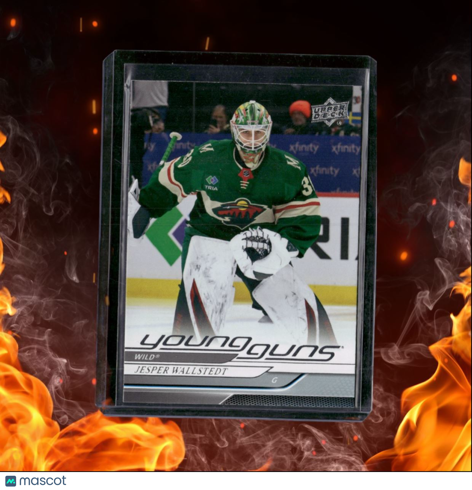 2024-25 Upper Deck Jesper Wallstedt Young Guns Rookie #202