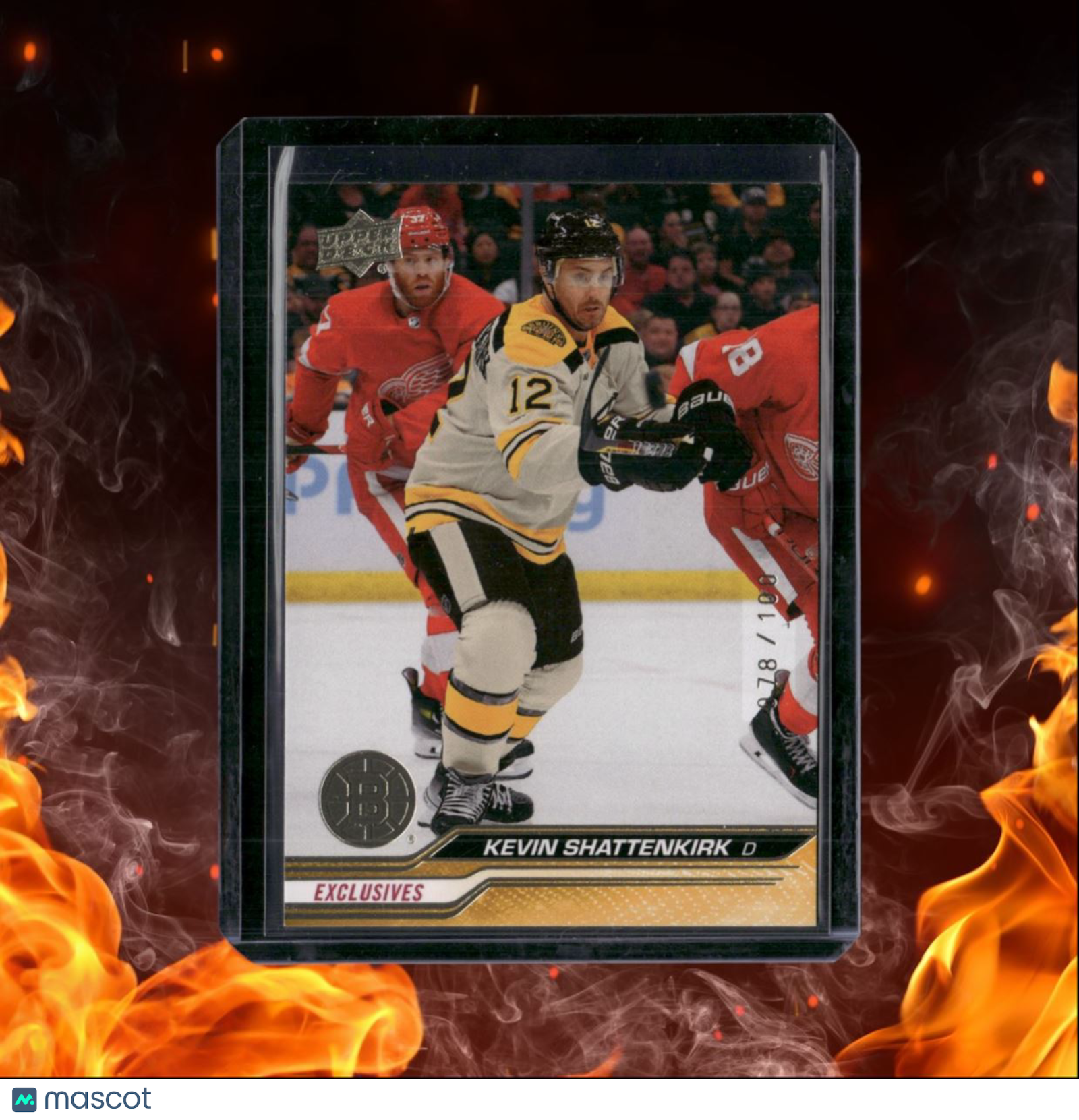 2023-24 Upper Deck Kevin Shattenkirk UD Exclusives 078/100 #514