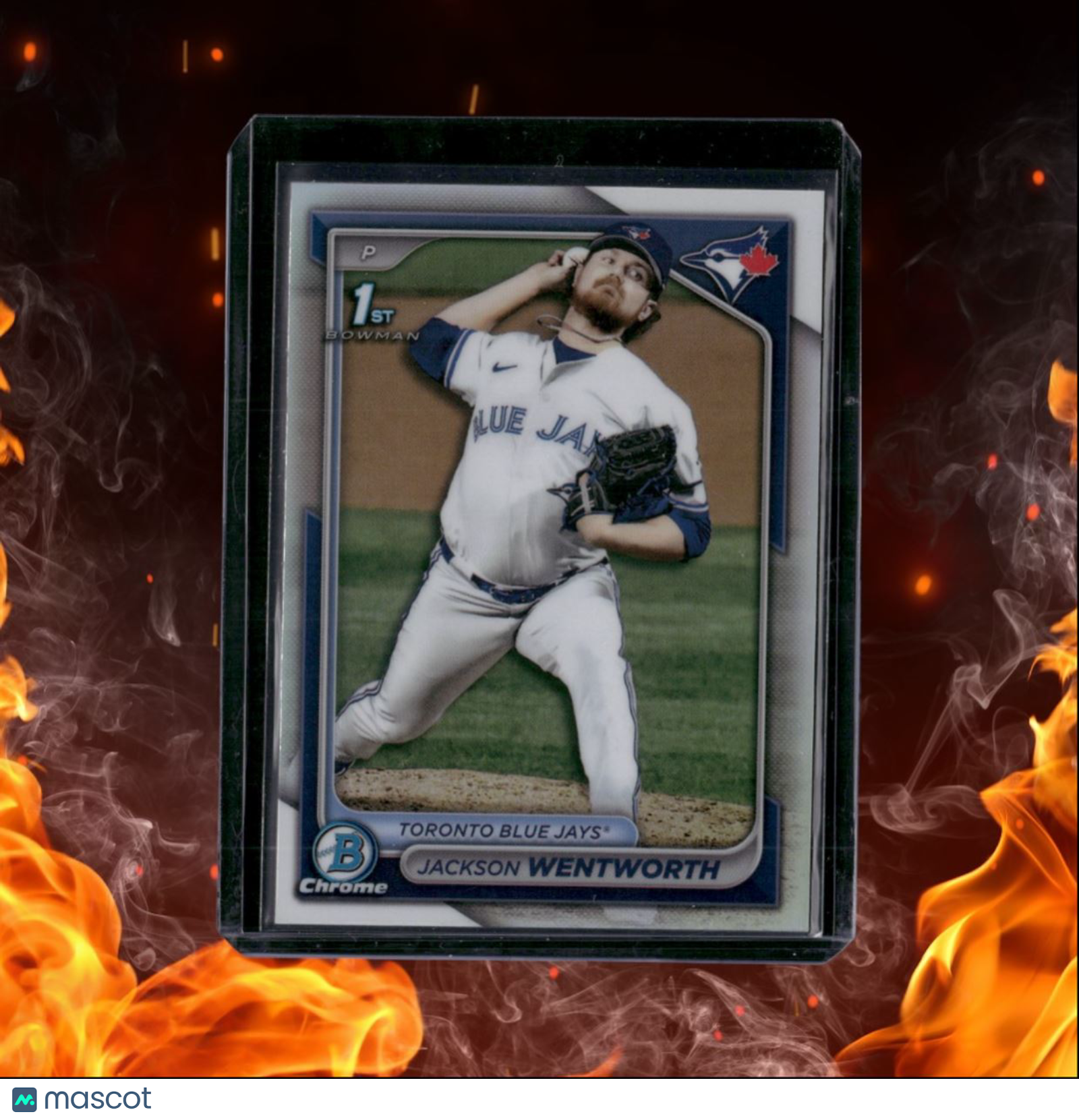 2024 Bowman Chrome Jackson Wentworth 1st Prospect Refractor #BDC-185