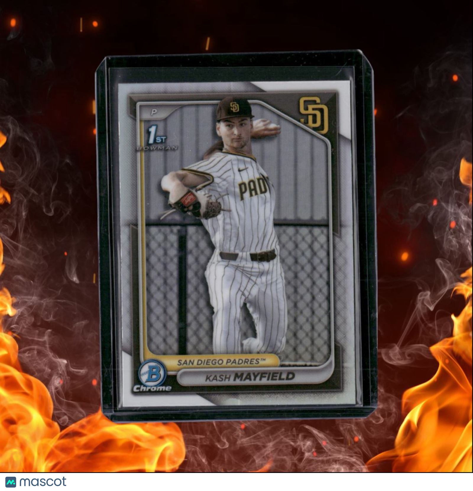 2024 Bowman Chrome Khris Mayfield 1st Prospect Refractor #BDC-70