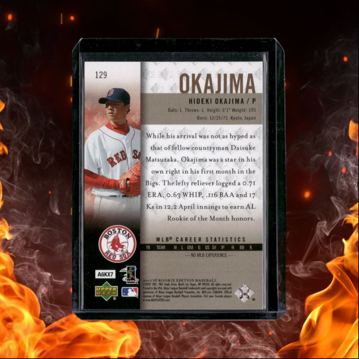 2007 SP Rookie Edition Hideki Okajima Rookie #129