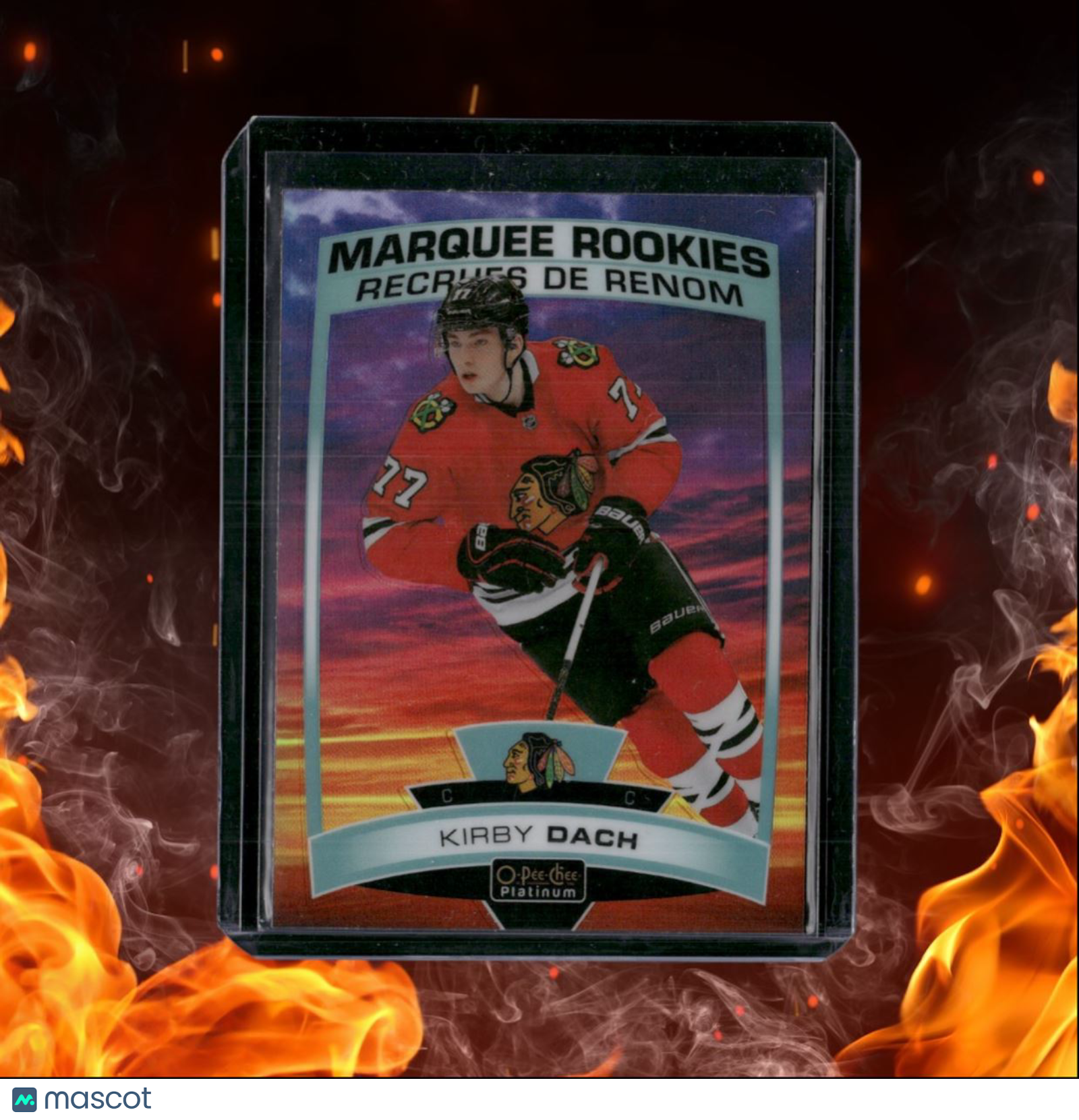 2019-20 O-Pee-Chee Platinum Kirby Dach Sunset Marquee Rookie #151